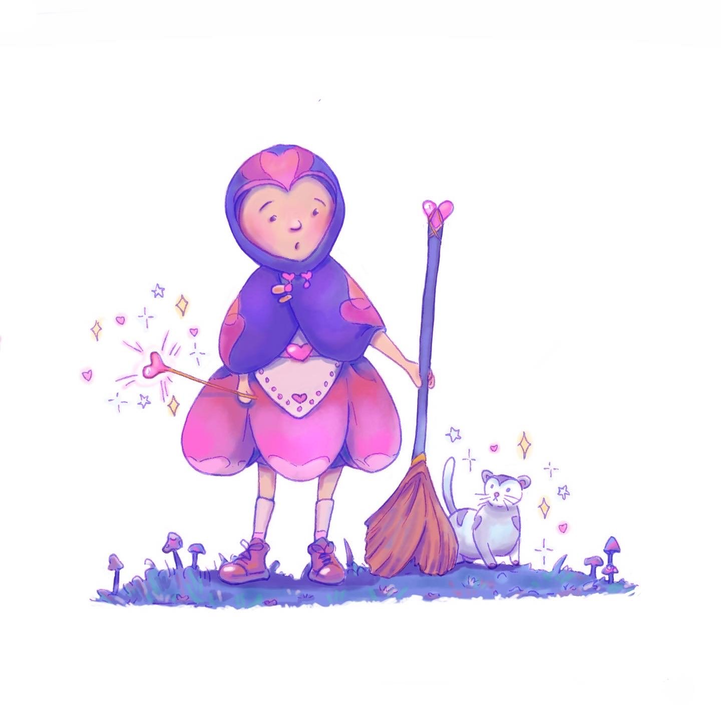 Heart Witch (Original Art)