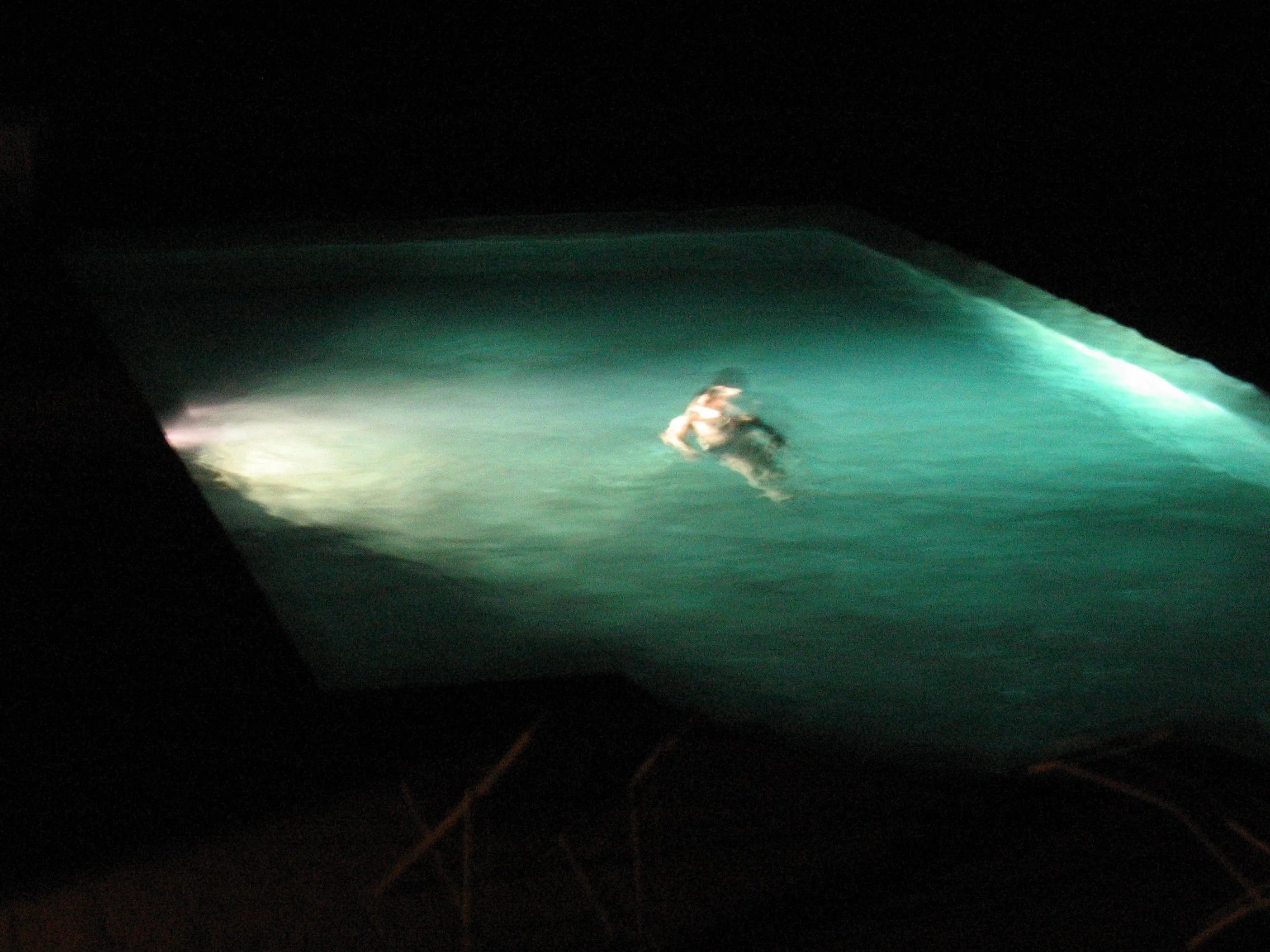 night swim 2,  15 X 20, giclée print on 230 gsm archival paper