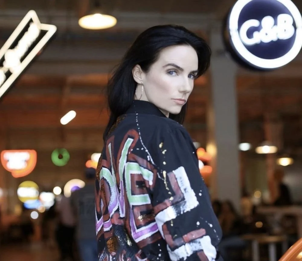 hair color by Geselle at The Co-Artist Studio in Capitola, California, featuring custom color on Celebrity Victoria Summer