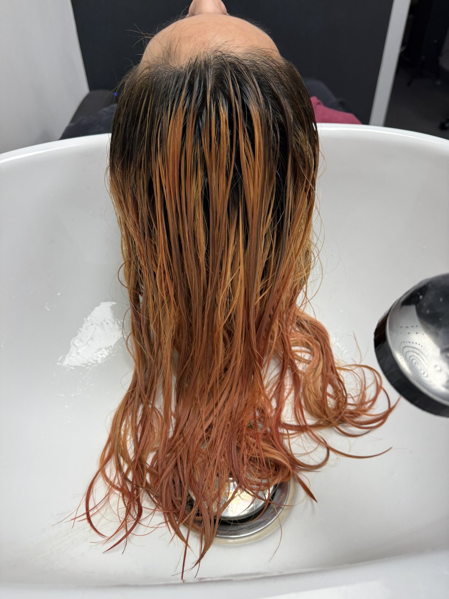 hair after color remover and bleach removal of permanent color