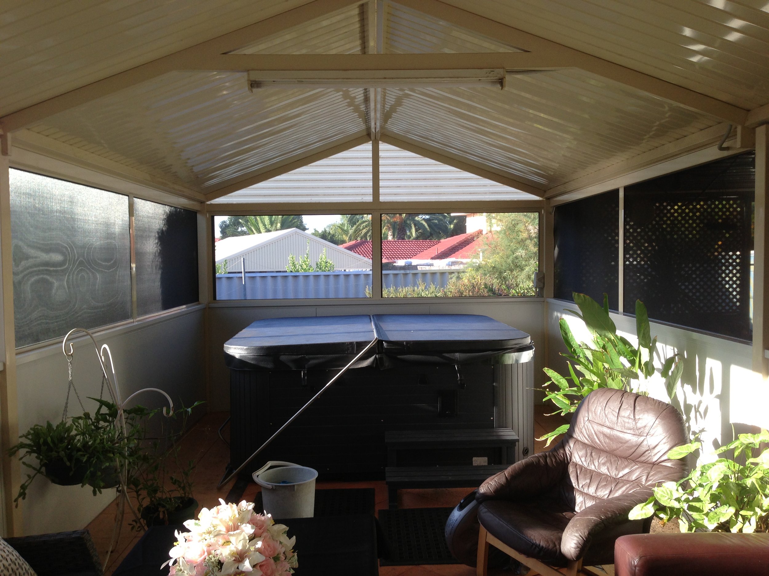 Perspex / Flyscreen Enclosures — Screens Unlimited