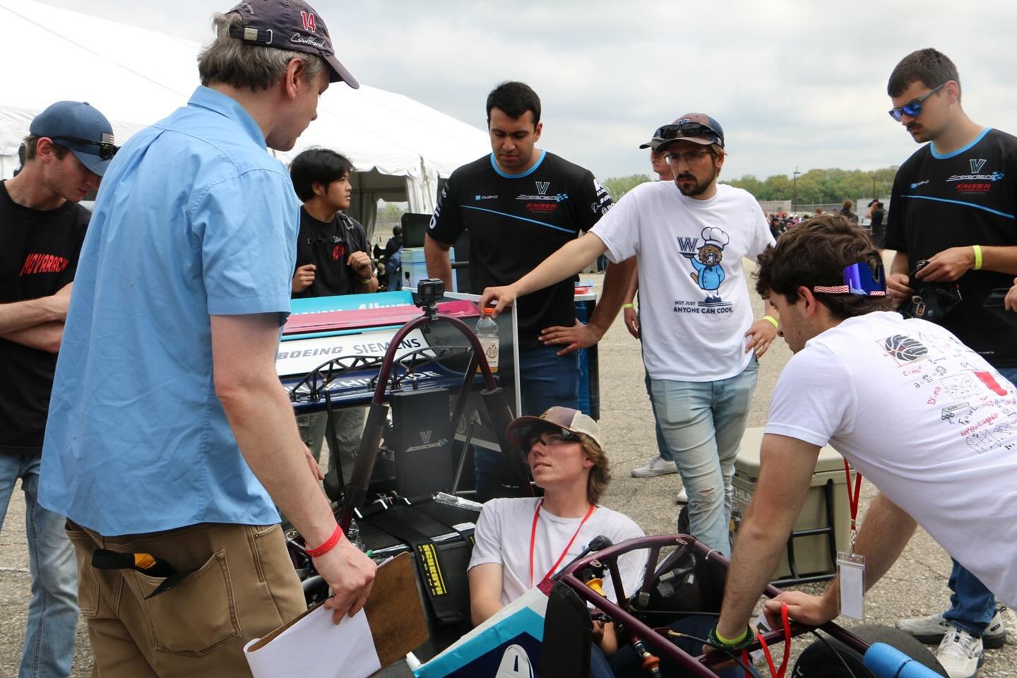 FSAE MICHIGAN DAY ONE
Off to the races!

During Day 1 of competition at Michigan International Speedway, NovaRacing passed Electric Throttle Control in just one attempt (for the first time in the team's history) and also passed Gear Check in one atte