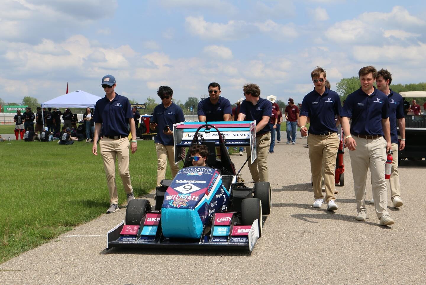 FSAE MICHIGAN DAY 2

Thursday was a packed day, starting with scales, then the design and cost presentations, before officially passing all static and dynamic tests. With the remaining time in the day, our drivers got some practice in for the dynamic