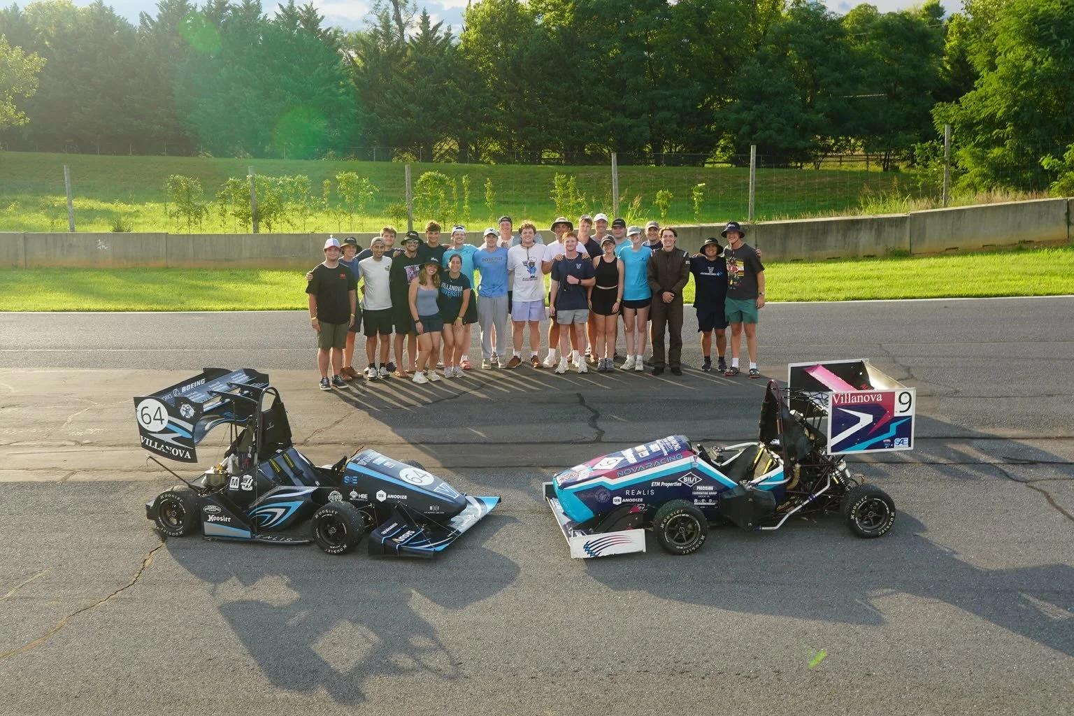 Villanova at @pitt.shootout 2026!

NovaRacing just wrapped up competition on Saturday bringing two cars, both VU16 and VU17, for the very first time! The team performed very well, finishing 7th overall for IC with a 4th place finish in South Autocros