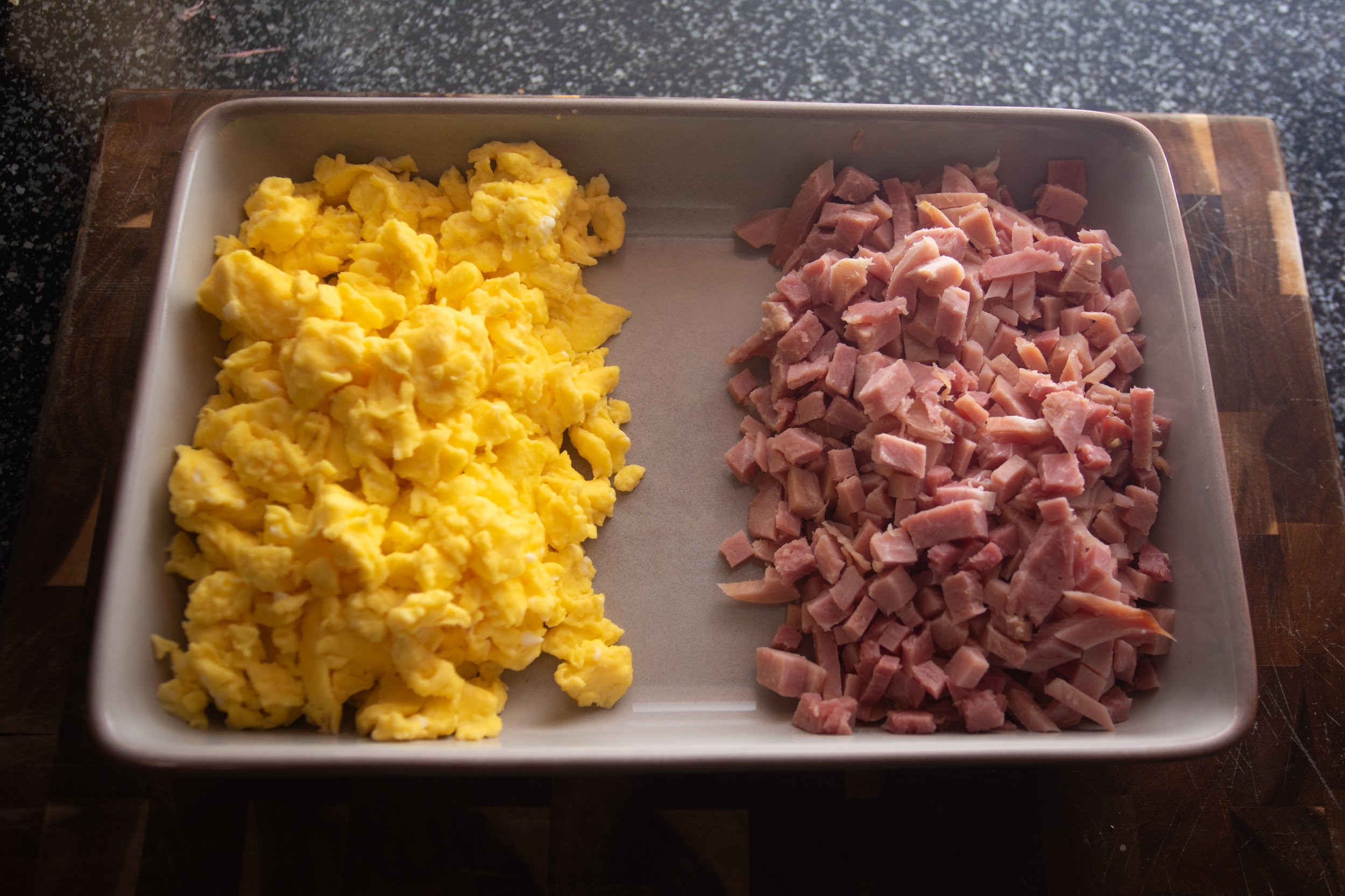 Ham Egg and Cheese Pockets