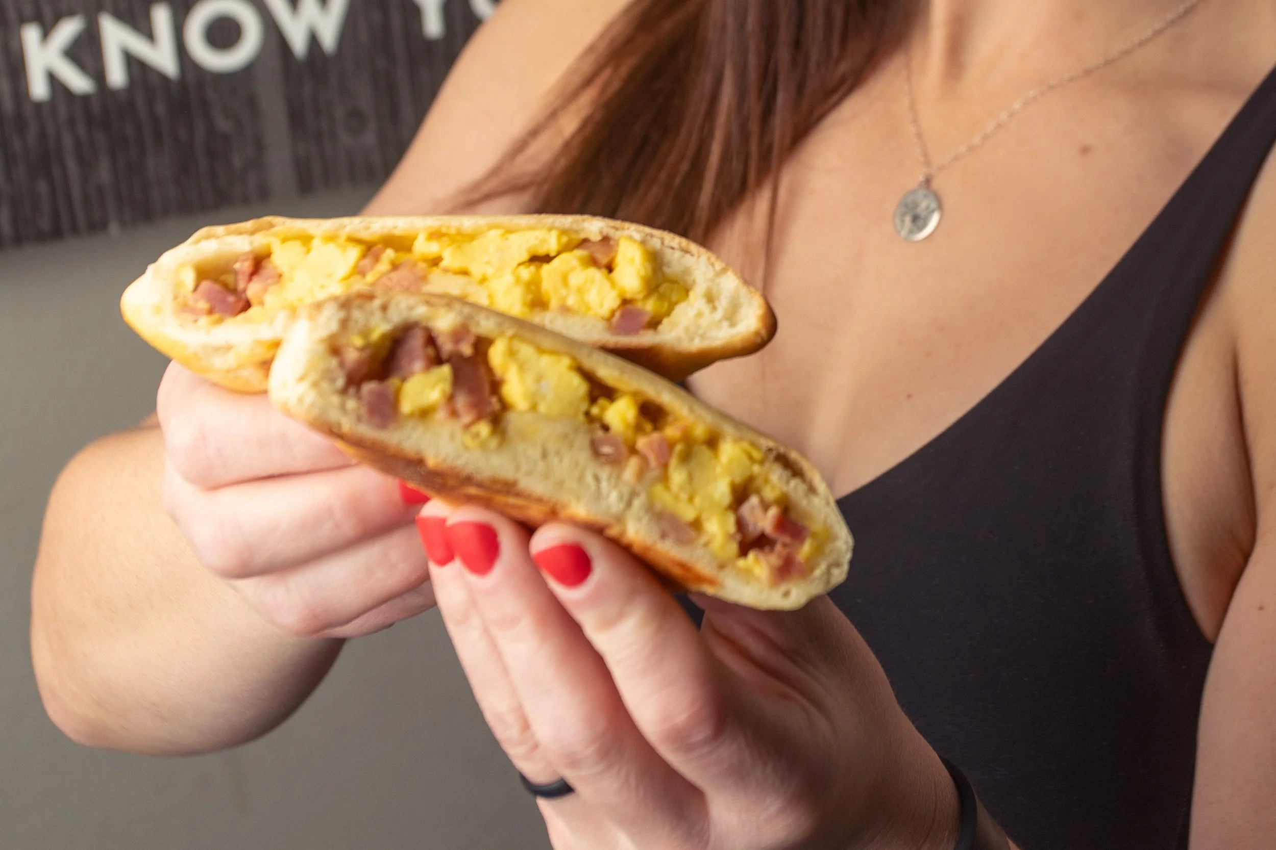 Ham Egg Cheese Pockets