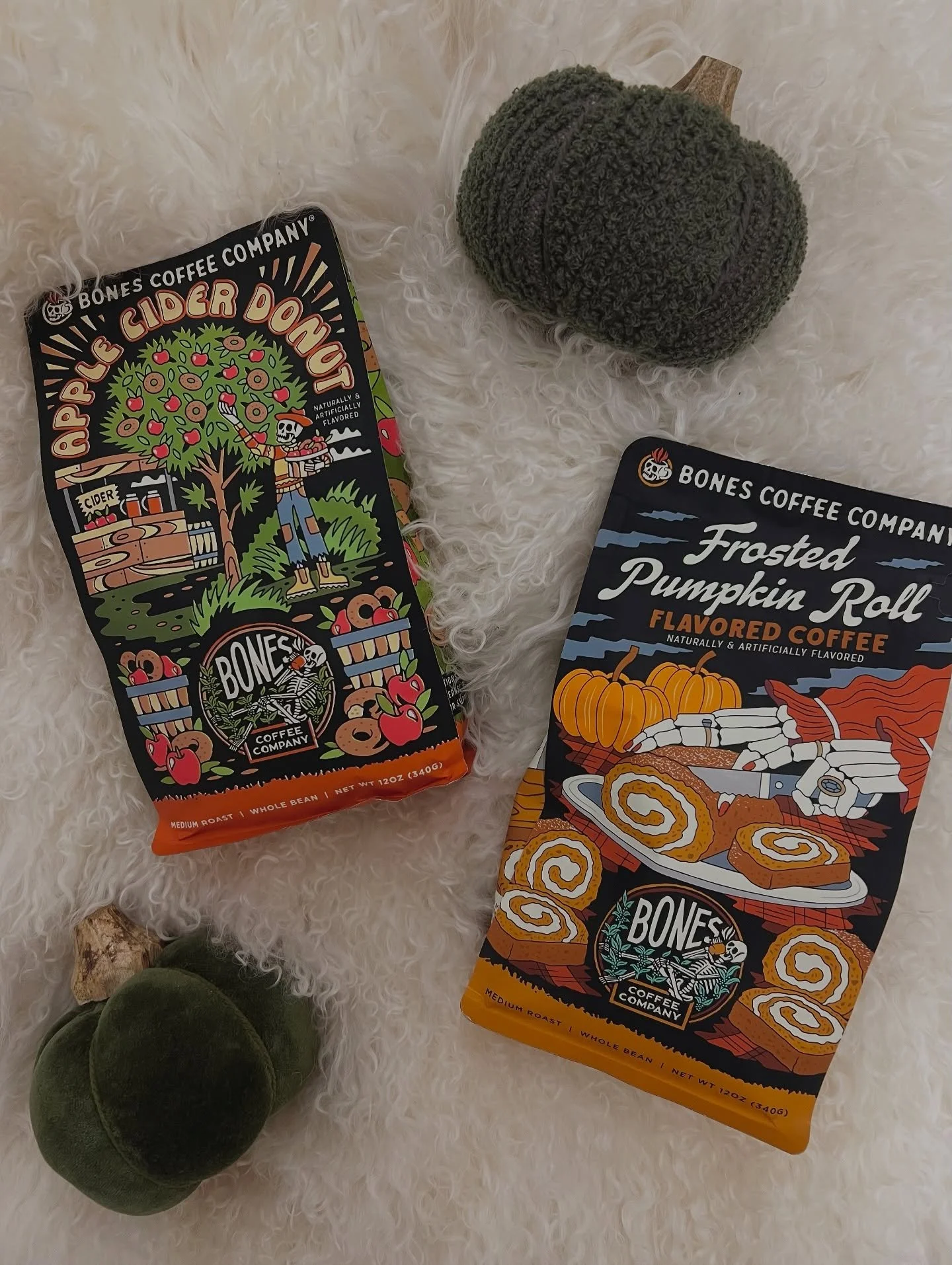 It&rsquo;s officially fall! Bring cozy flavors to your coffee with Bones Coffee! ☕️🎃🍎