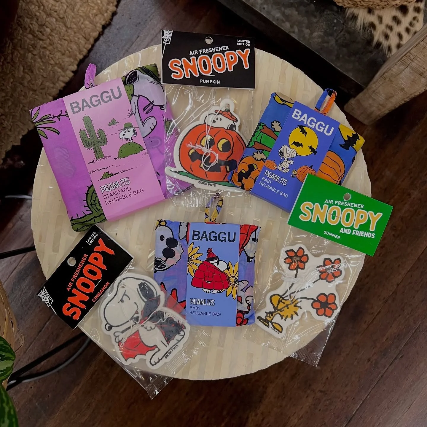 Discover your beloved Peanuts gang in store now! Snoopy's back in stock! 🐶🤍
