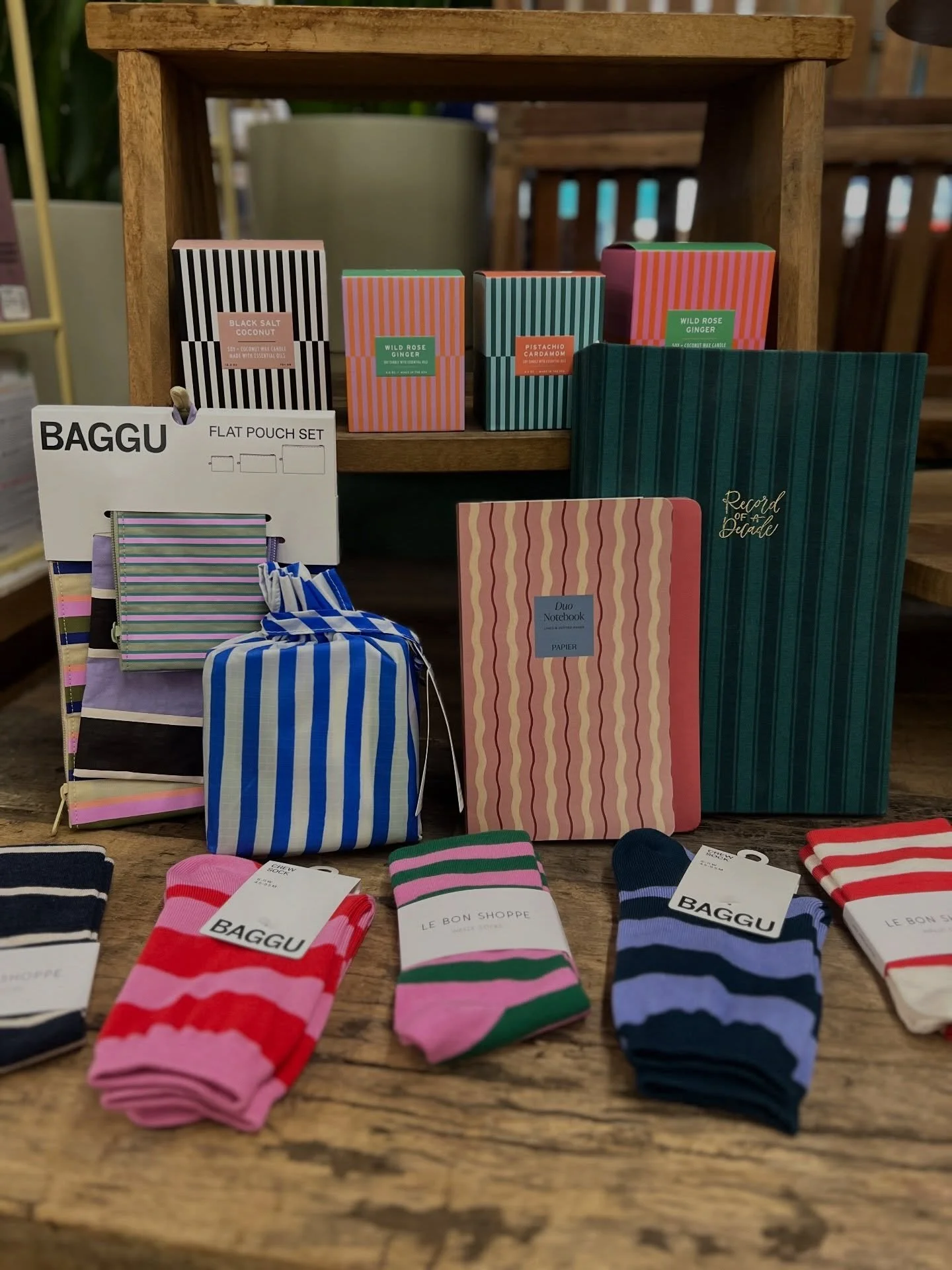 What we&rsquo;re currently loving: Stripes! 💙🩵💚🩵💙

We&rsquo;re open 7 days a week!
Weekdays: 10am-6pm
Weekends: 10am-5pm