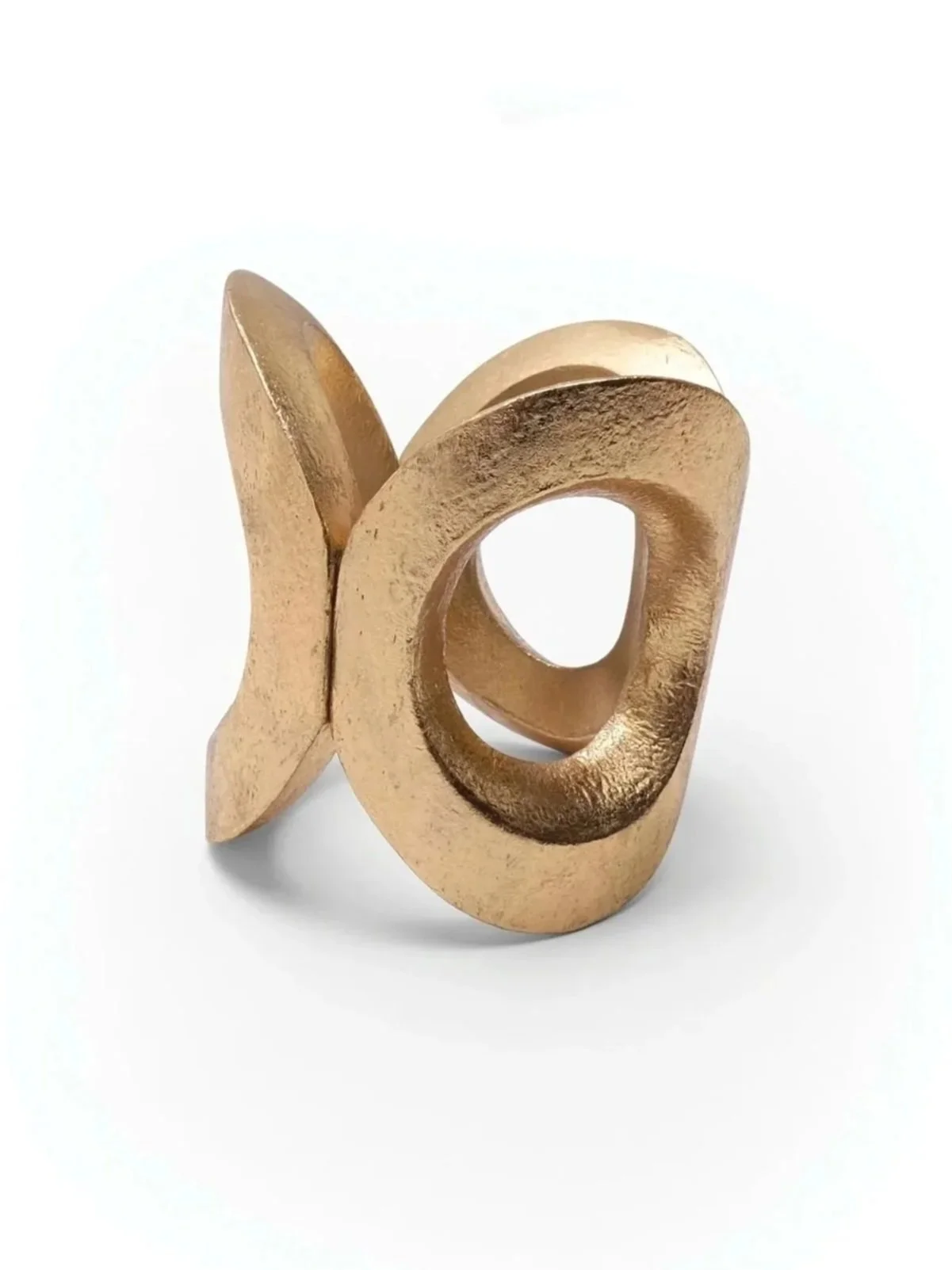ACACIA WOOD, GOLD FOIL CUFF $890.00