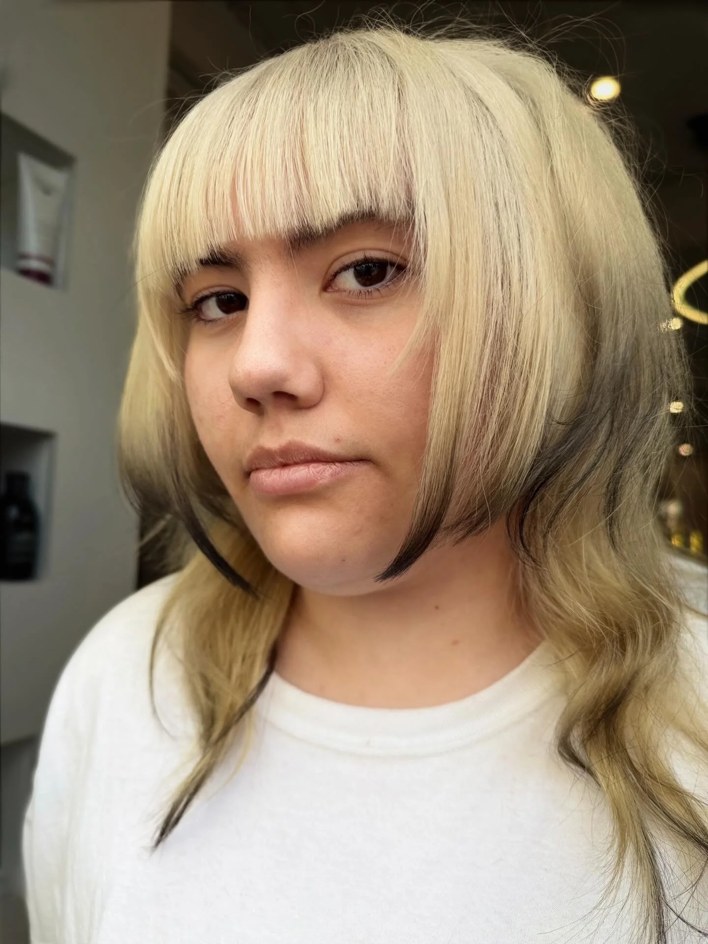 STORM DANCER 🖤 

This look was created as my entry to @davinespro #talentgreenhouse26 

The inspiration was clouddancer Pantone colour of the year 2026 meets a shake of up geometric classic shapes- contoured to create a unique statement that embrace