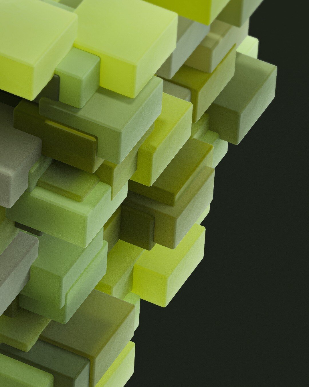 🟩🟨⬜️ 

#3d #render #styleframe #metal #c4d #redshift #maxon #geometric #3dart #artdirection #digitalart #cinema4d #design #renderzone #adobe #nft #cryptoart #generativeart