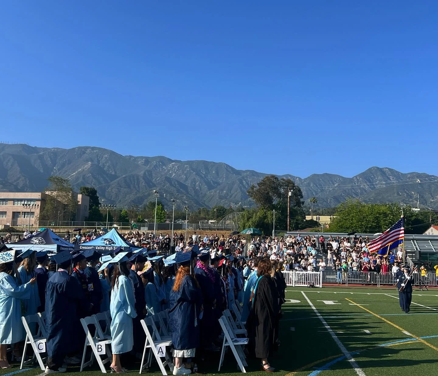 What a wonderful event to get to experience with the incredible CVHS class of 2024. From starting high school on zoom - to finishing high school together, I cannot thank you all enough for your hard work, dedication, and for letting me share in your 