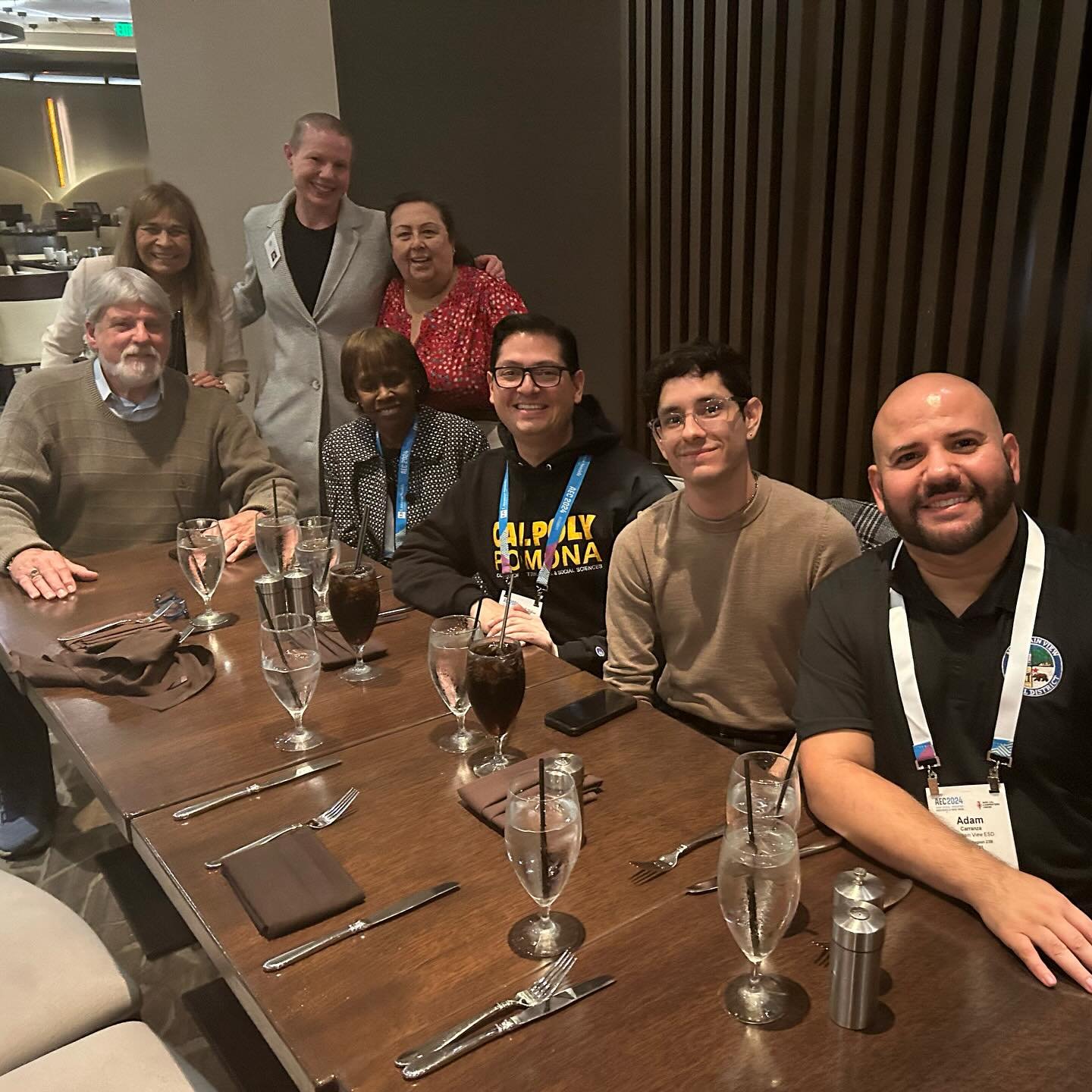 Dinner with members of the Region 23 Delegate Assembly.  I like everything about this! #csba #csbadelegateassembly
