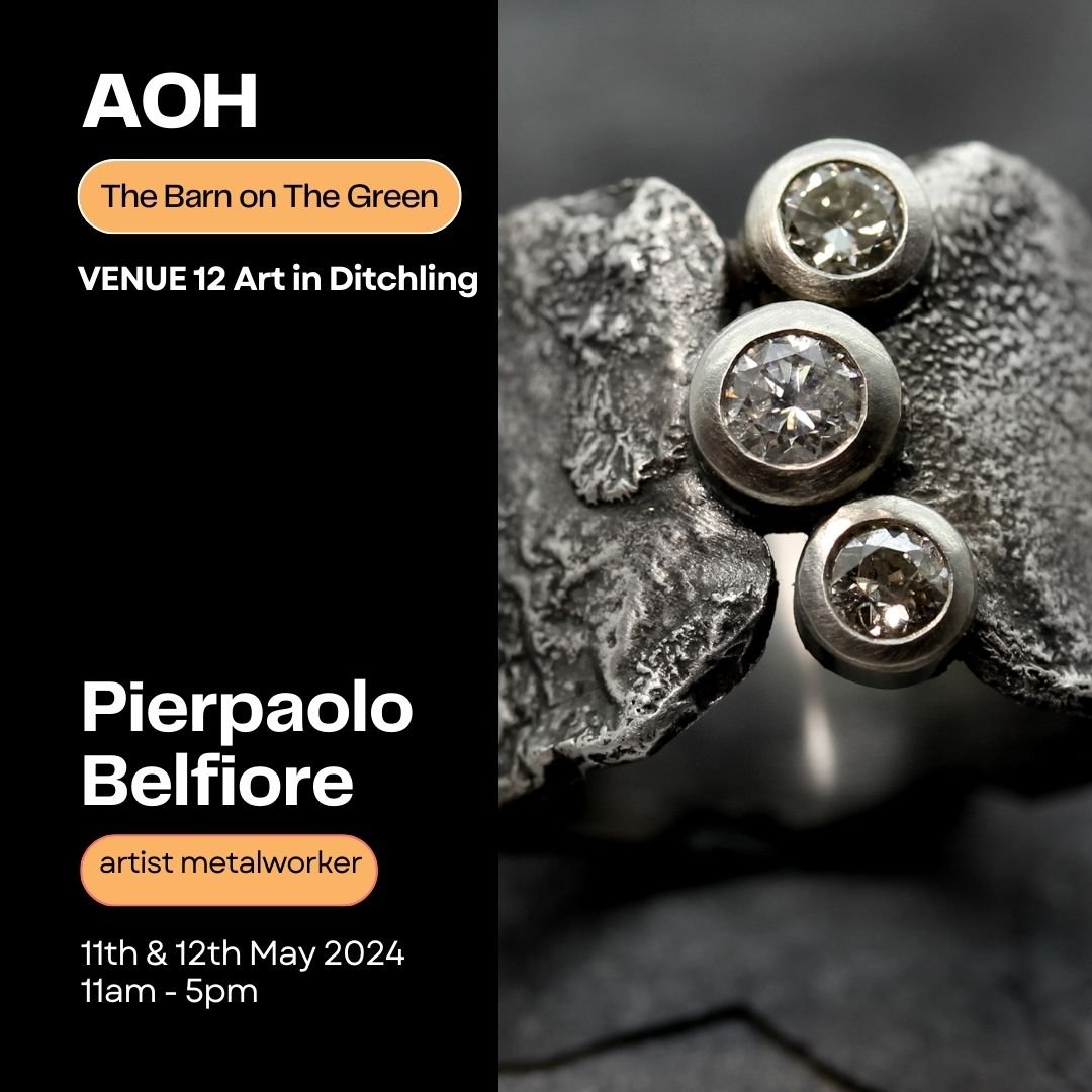 Introducing @pierpaolobelfiore 

Pierpaolo creates striking contemporary jewellery working with precious metals and his refined approach to gem setting, a master goldsmith who was awarded the Michael Bloomstain prize in 2017.

&quot;I like working mo