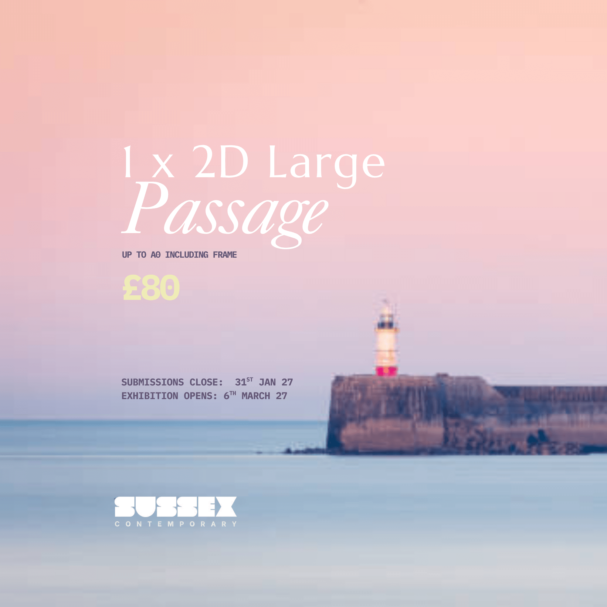 PASSAGE Large 2D £80