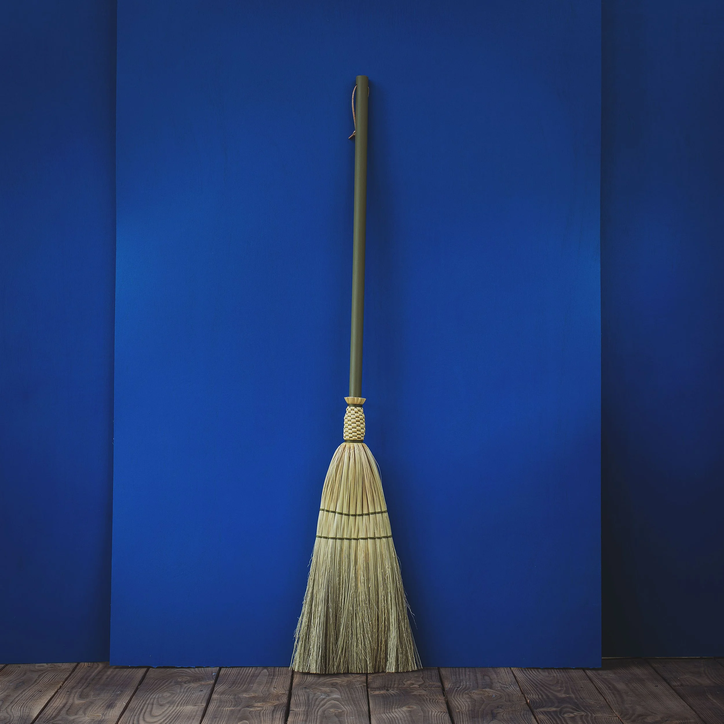16. Farmhouse Broom - Moss by Rosa Harradine