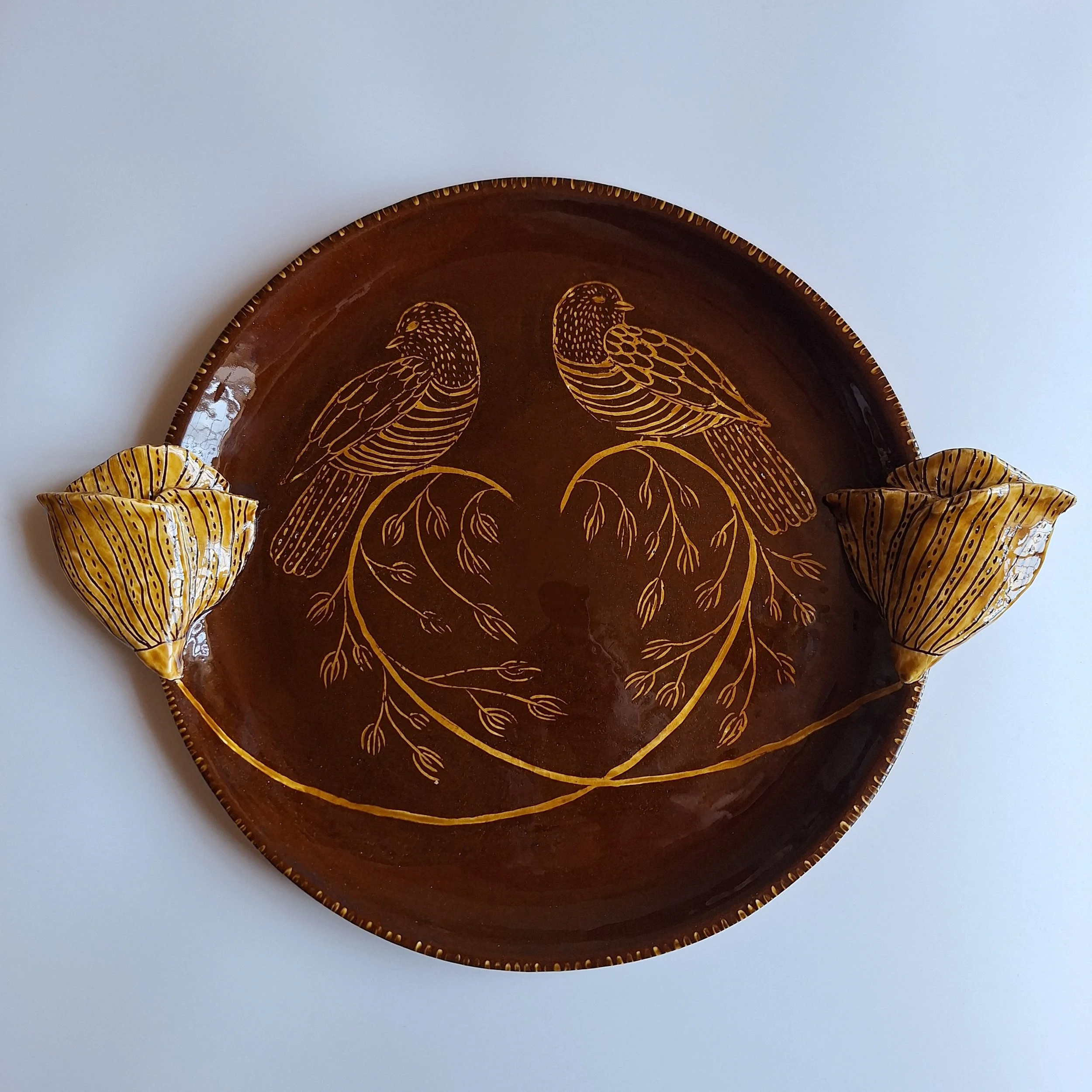 54. Cuckoo Plate by Steph Tooley