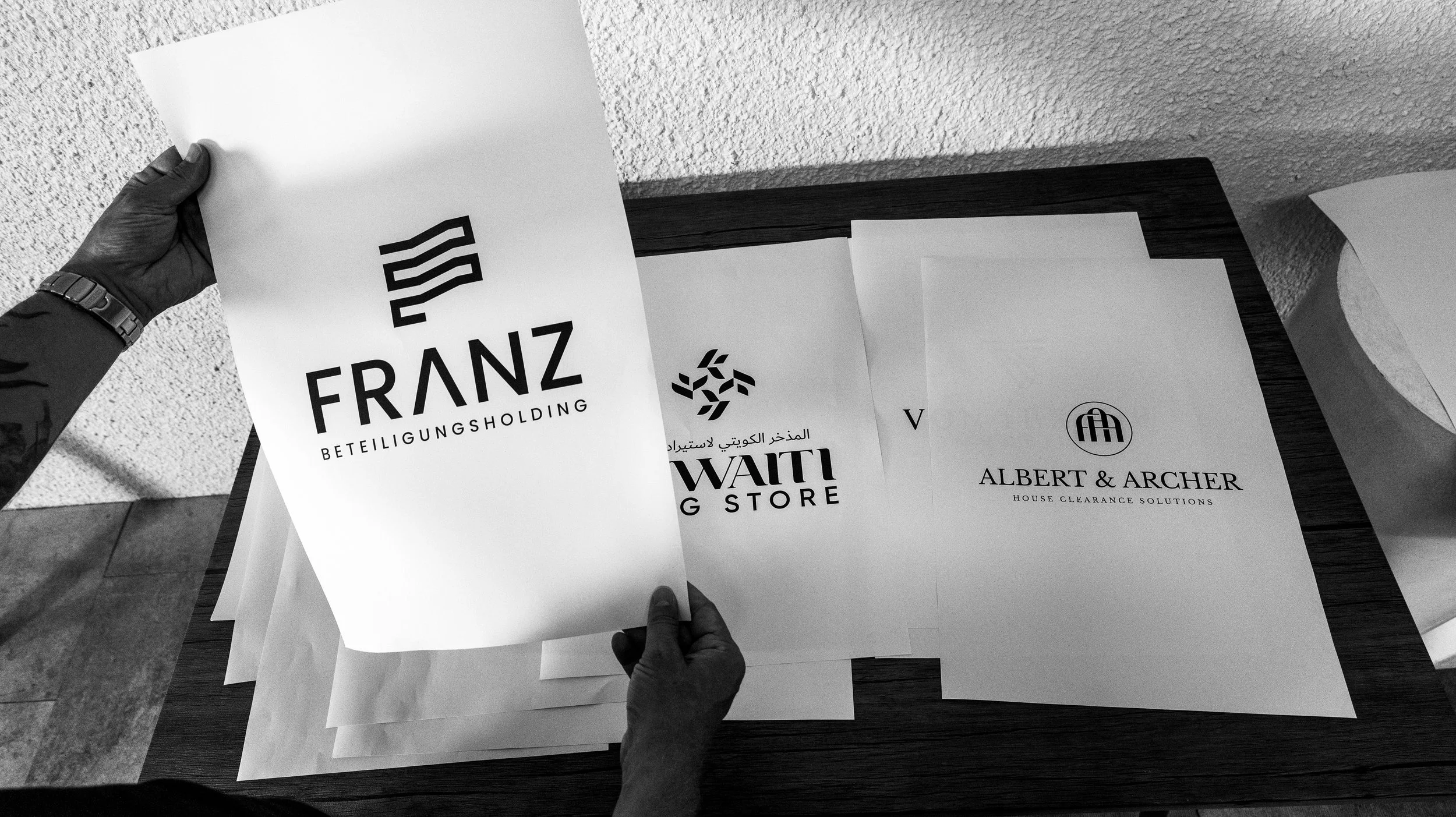 Logo and brand identity process