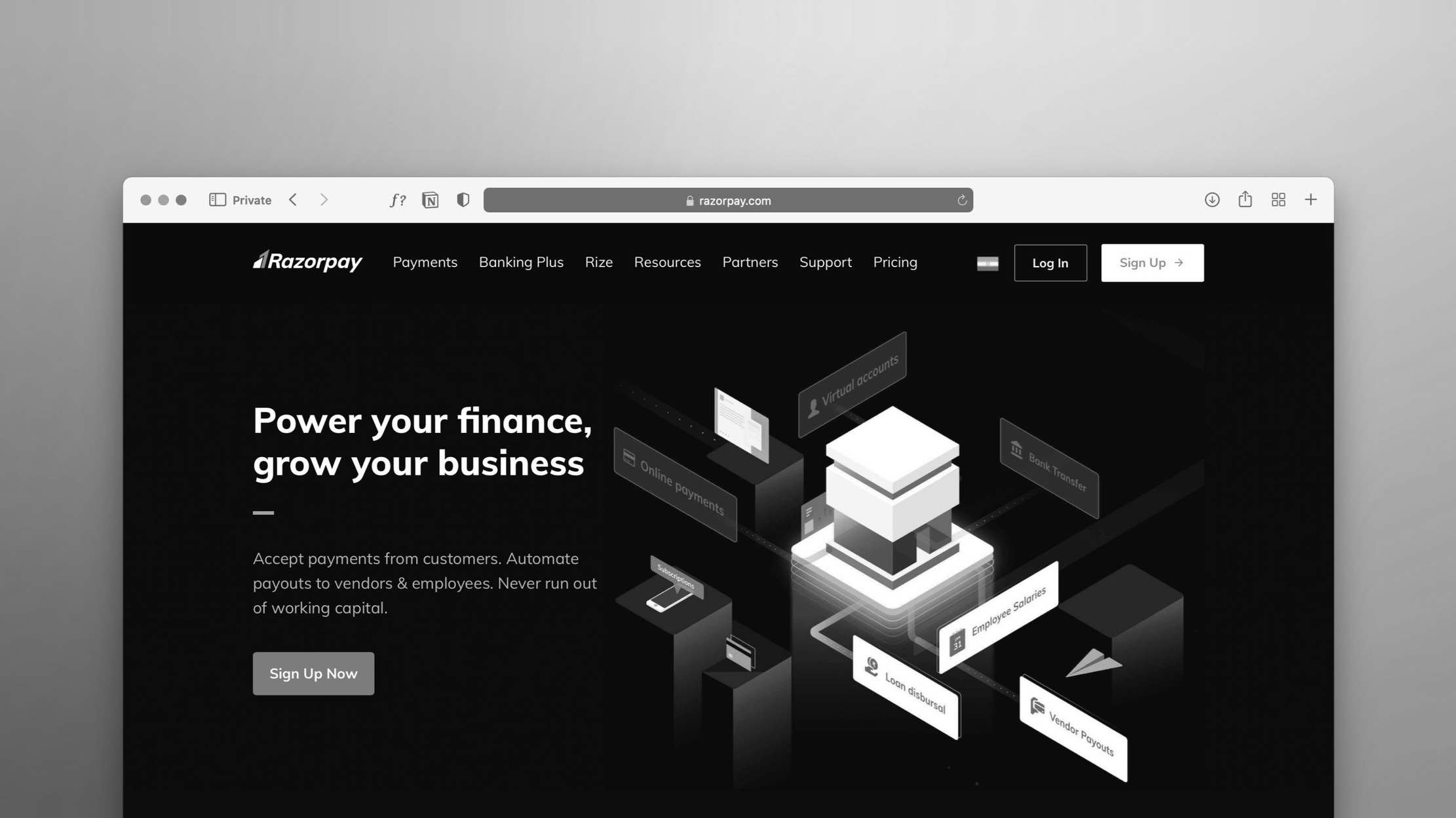 Webflow website projects by Holum Studio