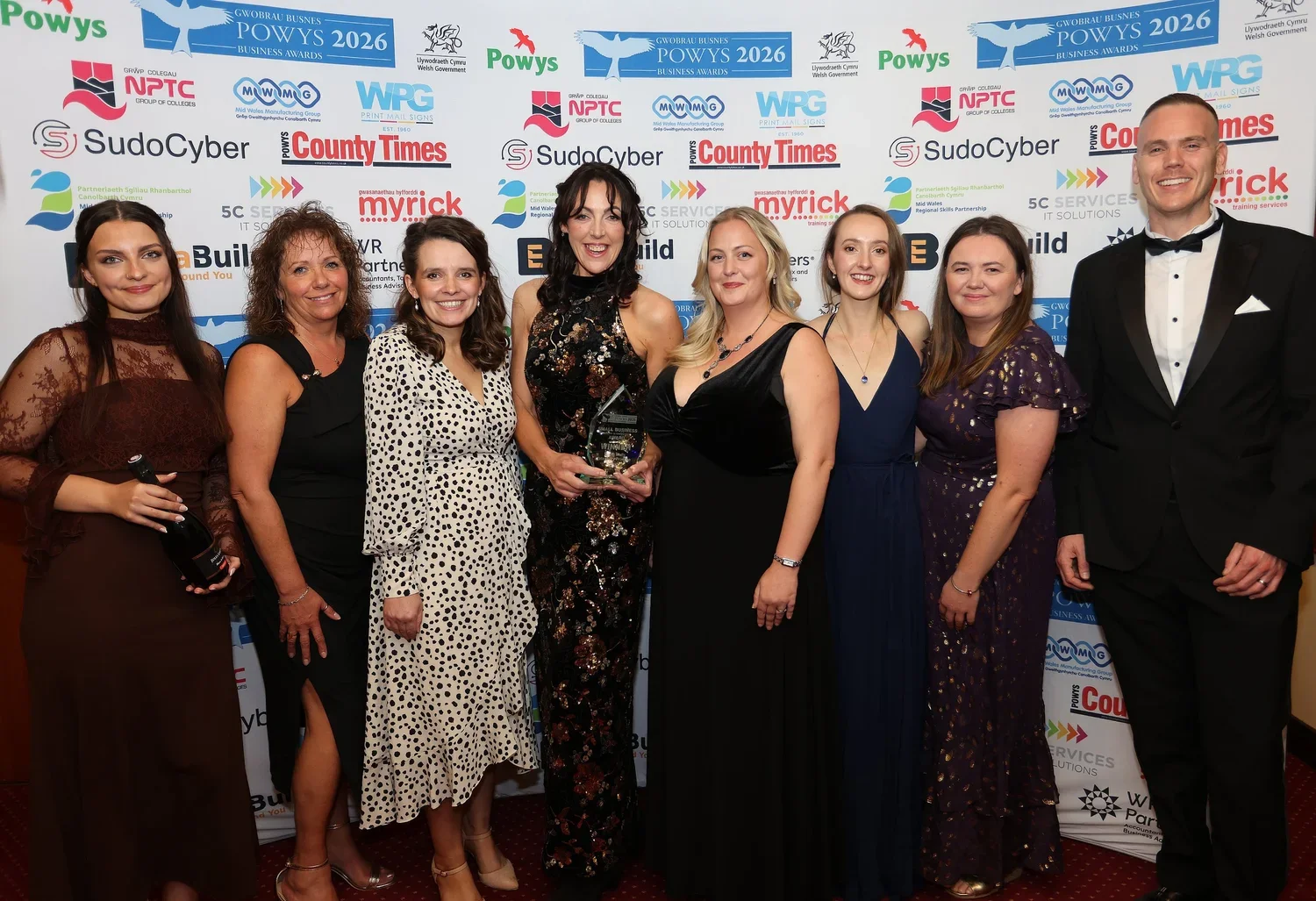 We're The Powys Small Business of the Year 2026!