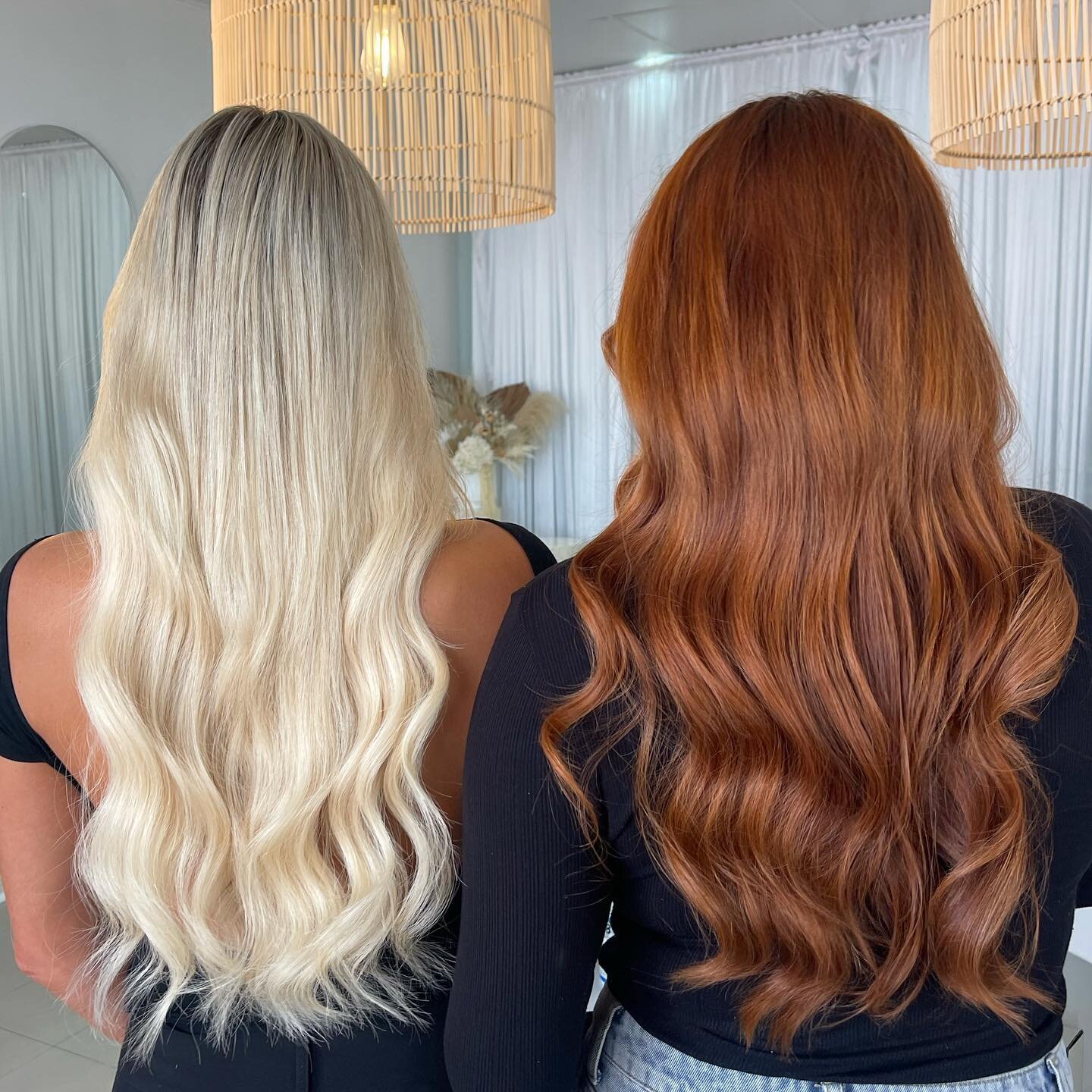 Besties that slay together, stay together👯&zwj;♀️

Want to book a side by side hair day with your bestie? DM to find out how or book online via the link in our bio 💌🌷✨

Model 1: @nataliagaunt__ 
Hair by: @kimberley_ladylox 

Model 2: @racheljepson