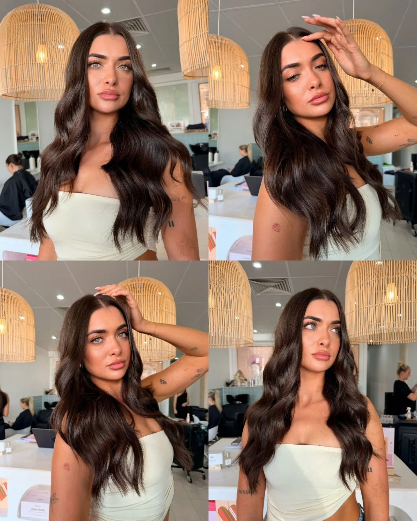 Obsessing over this look and probably won&rsquo;t ever not be 🙂&zwj;↕️

Our gorgeous client Kaira came in for some TLC after not touching her hair for a while to work on some health - so rather than taking it back a few steps going lighter, she&rsqu