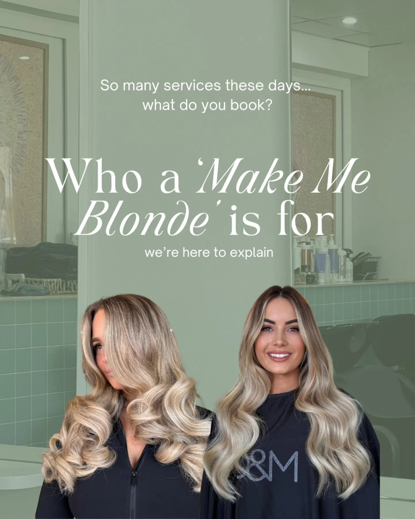 so many appointment types, which do you choose?

you go on instagram and there&rsquo;s so many people saying they got XYZ said done, they asked for &lsquo;coffee caramel with shot of vanilla blonde&rsquo; and your probably sitting there thinking &lsq