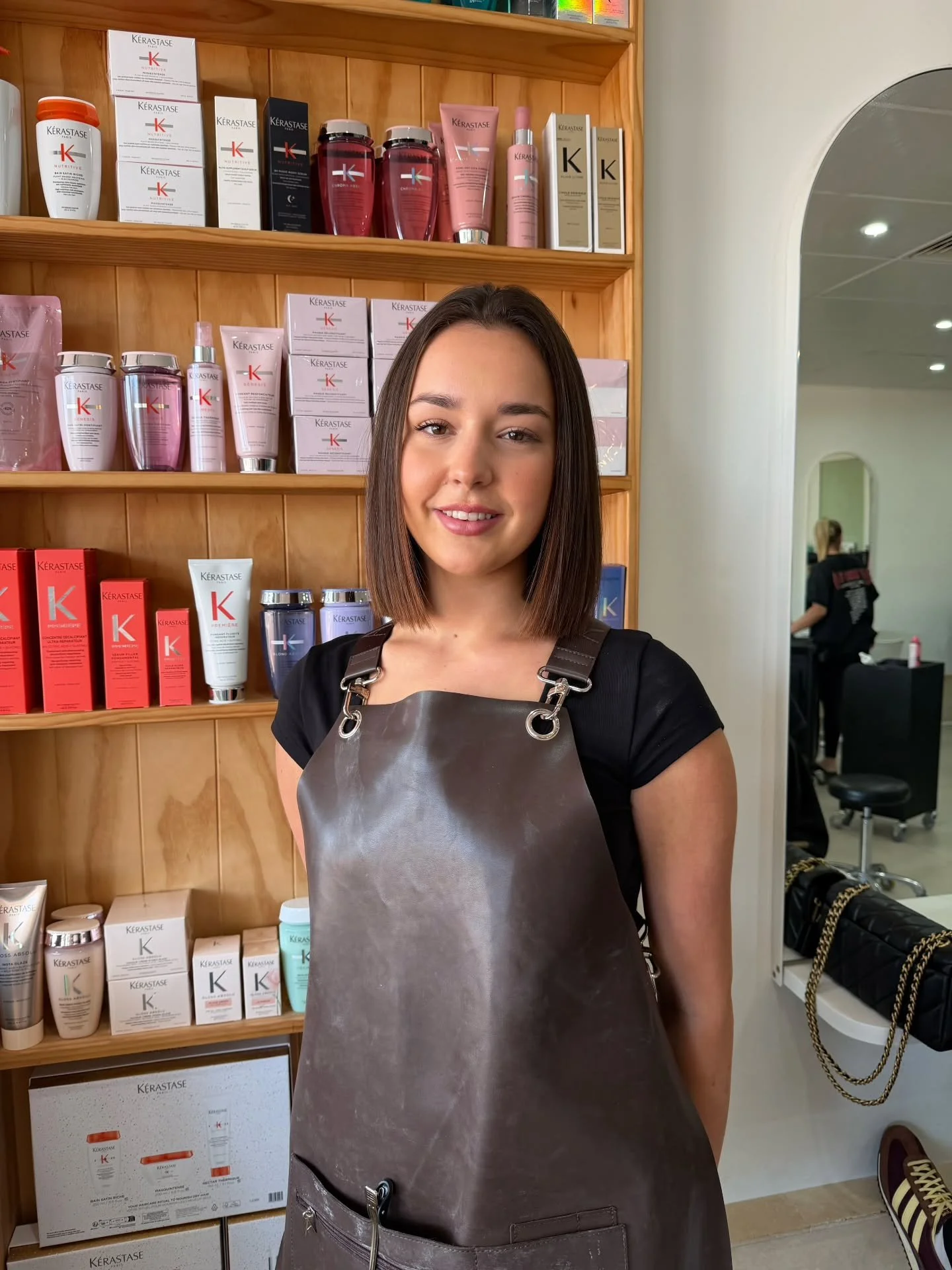 Oh hey there new girl on the block

We couldn&rsquo;t be more excited to introduce you to our emerging stylist Georgie 🫶🏻

She is an absolute weapon in her 3rd year of apprenticeship, graduating in July 2026 (not long too go at all!!)

Her favourit