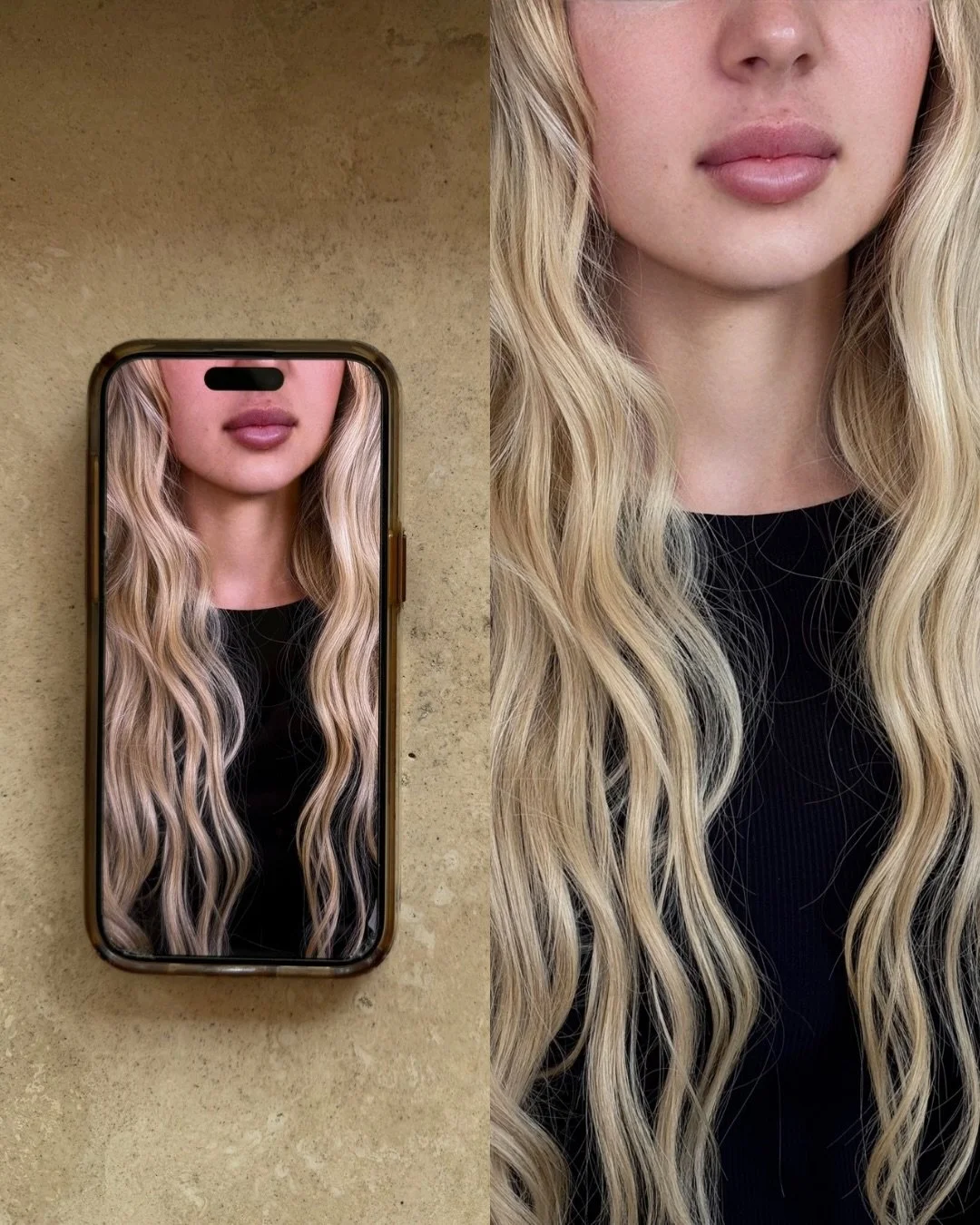 A moment for the hair ❤️&zwj;🔥

Georgie giving sultry vibes on this hair styling &ndash; going for a wet mermaid hair look.

Book your down-styling appointment via the link in our bio 🫶🏻

#joondaluphairsalon #perthblondespecialist #perthhairsalon 