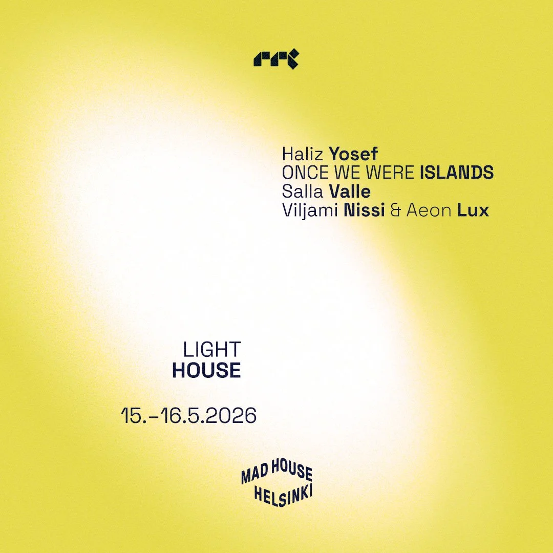 Haastattelussa Light House -esitystapahtuman taiteilijat: Haliz Yosef, ONCE WE WERE ISLANDS, Salla Valle ja Viljami Nissi &amp; Aeon Lux