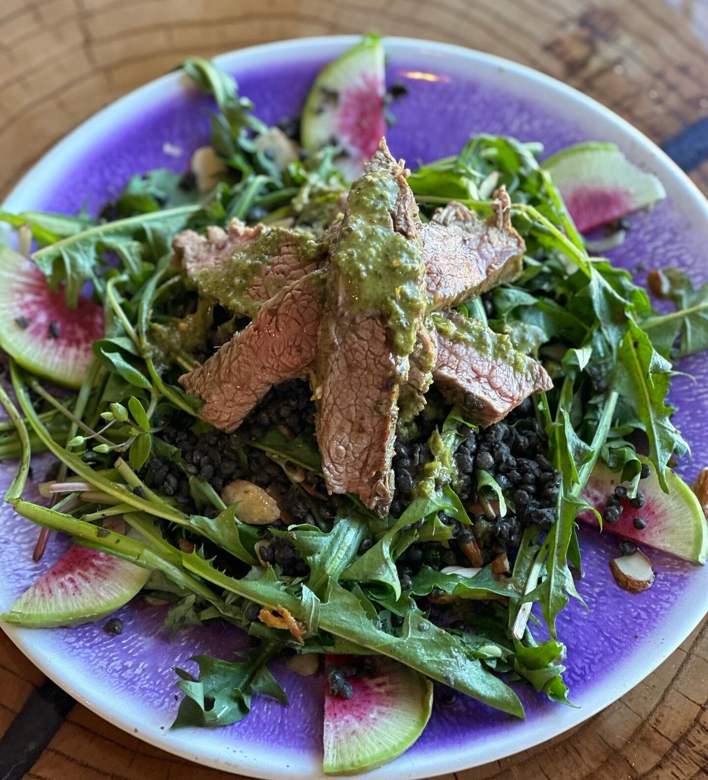 This is no joke &hellip;starting tomorrow 
NEW Seasonal Salad and April Scone Drop

First up a new Seasonal Salad will be on the menu. This salad will be created with local and seasonal produce. 

SPRING dandelion, black lentil, toasted sunflower see