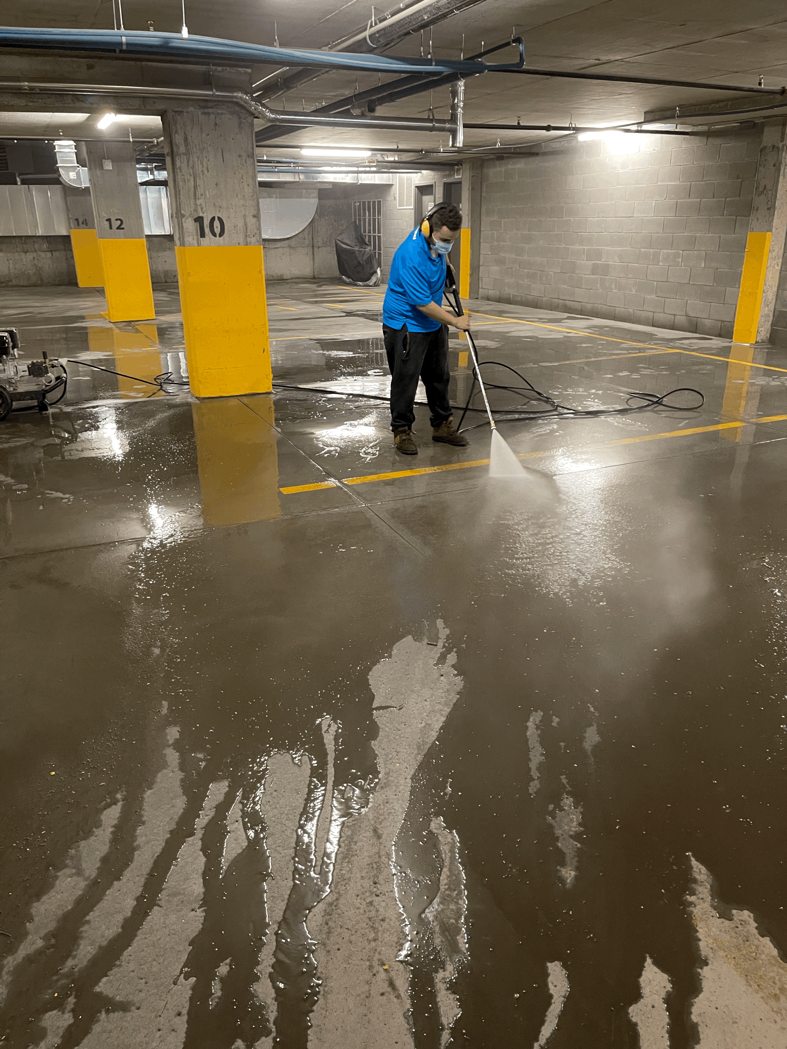 Lavage à pression