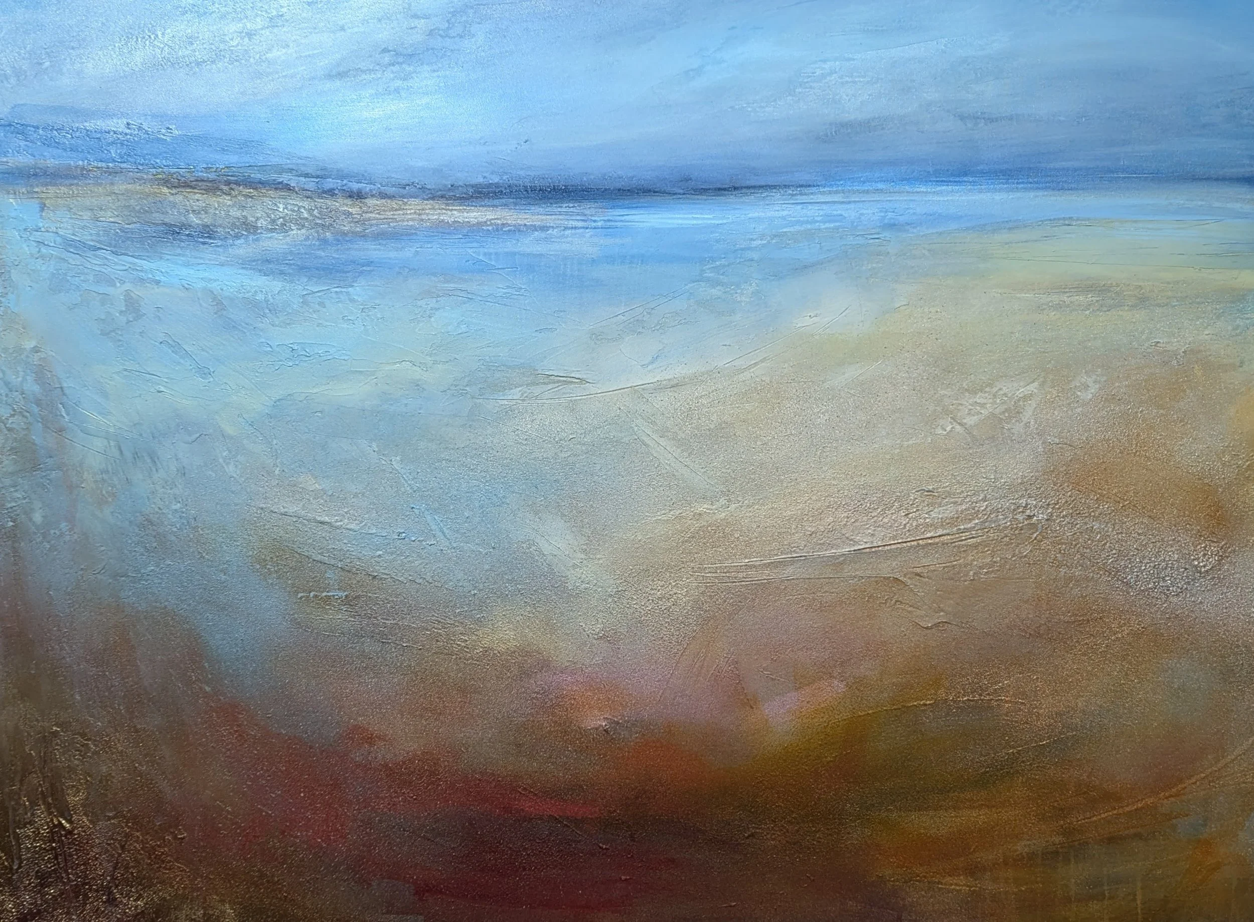 A Gentle Sea to Land, 92x122.jpg