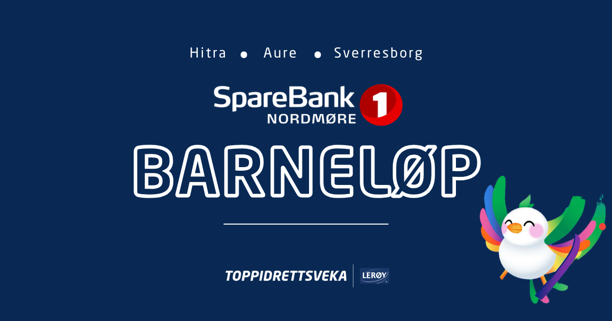 Barneløp under Toppidrettsveka 2026