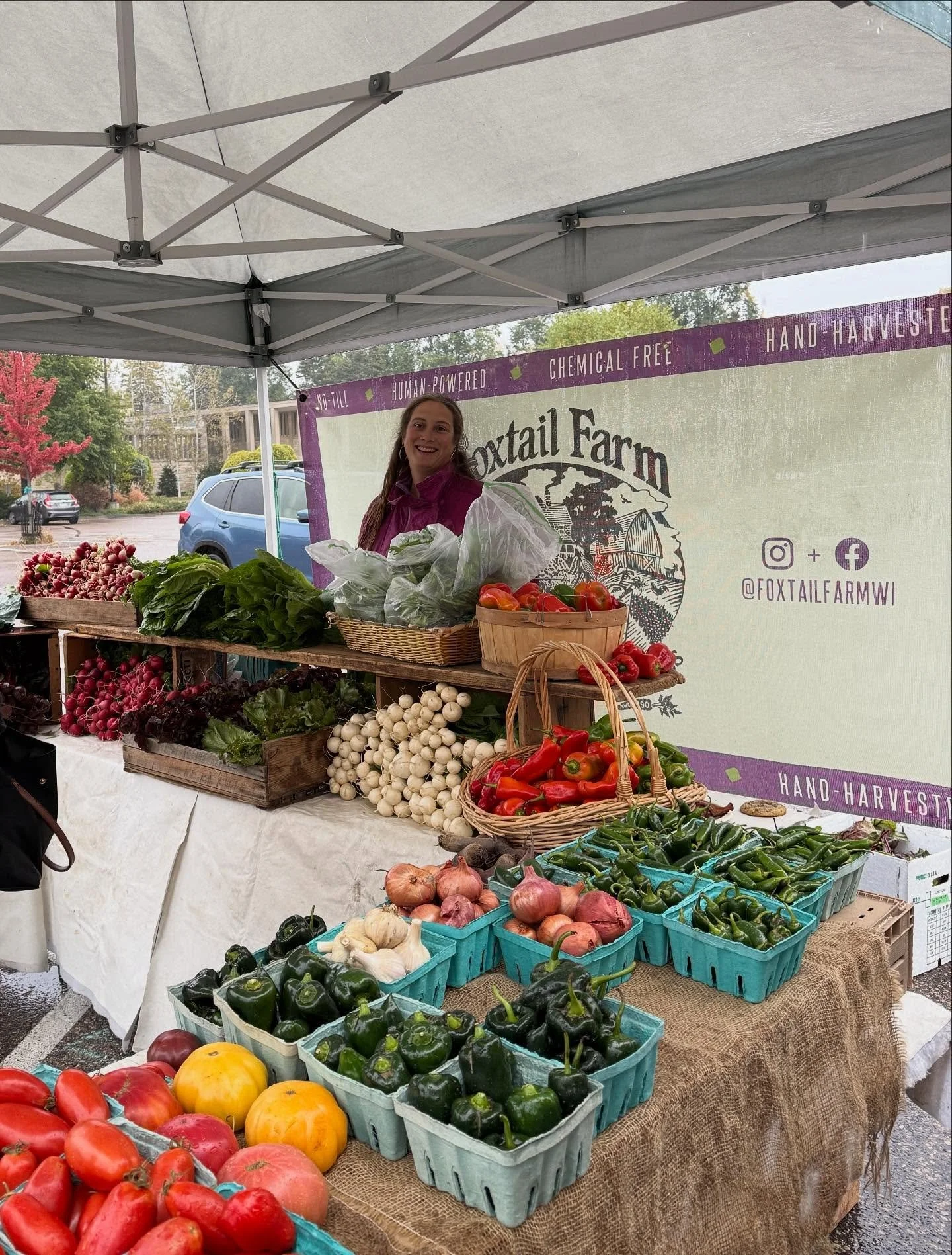 It may be a drizzly day, but it&rsquo;s our last market of the season and we&rsquo;re ending it with gratitude! Come on out, shop, and help us show some love and appreciation for the vendors who make our market possible!