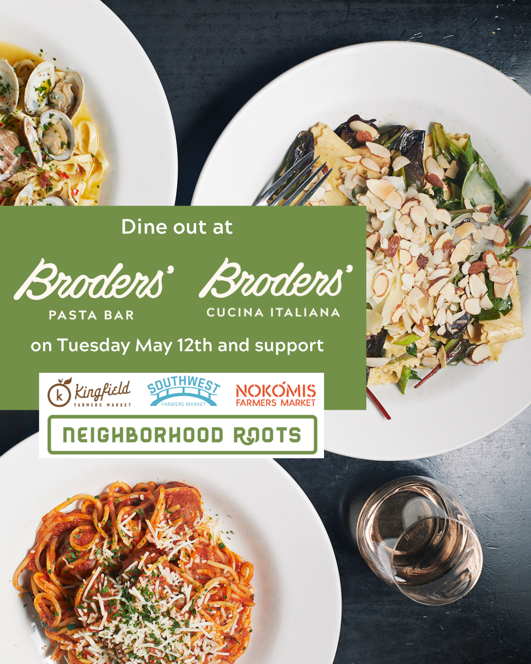 Broders; Dineout Fundraiser