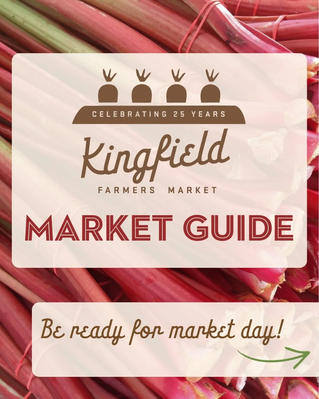 Opening Day is just 1 week away! Browse our guide now so you don&rsquo;t miss a single moment of market vibes next Sunday.

Can&rsquo;t wait to see you at the market! ❤️🥧🍓