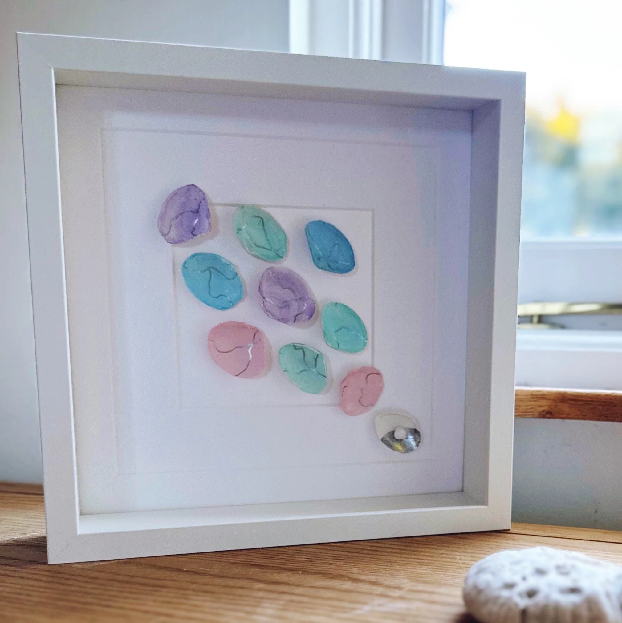 Porcelain Sea Shell Wall Art #21