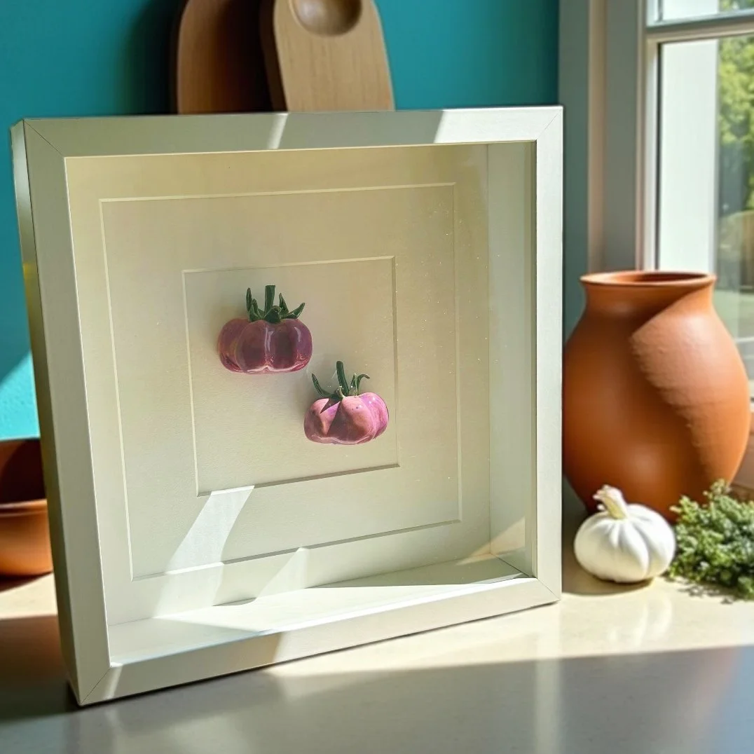 ceramic kitchen wall art - purple tomatoes 1.jpg