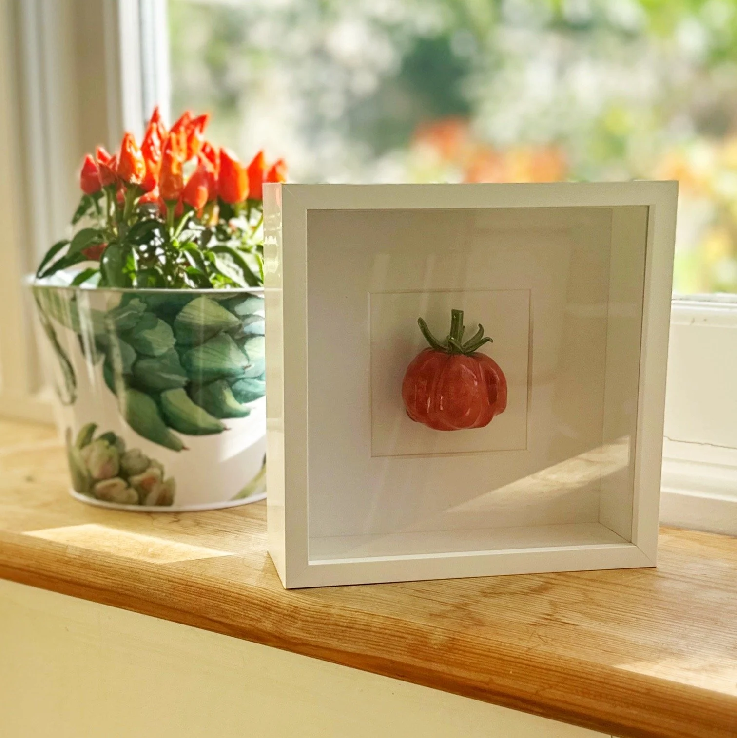 Ceramic Wall Art: Red Tomato