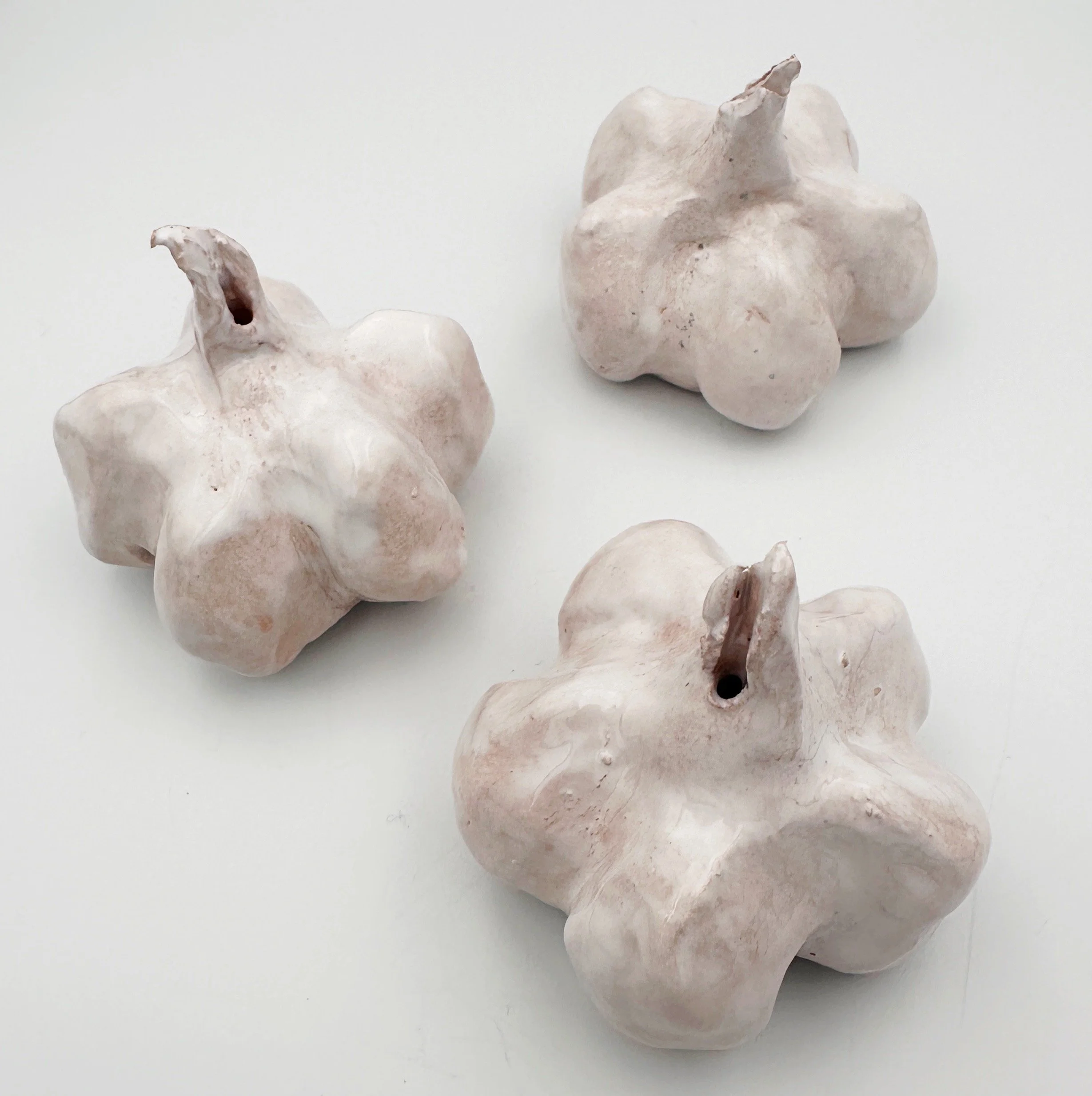 handmade ceramic garlic - home decor accessories