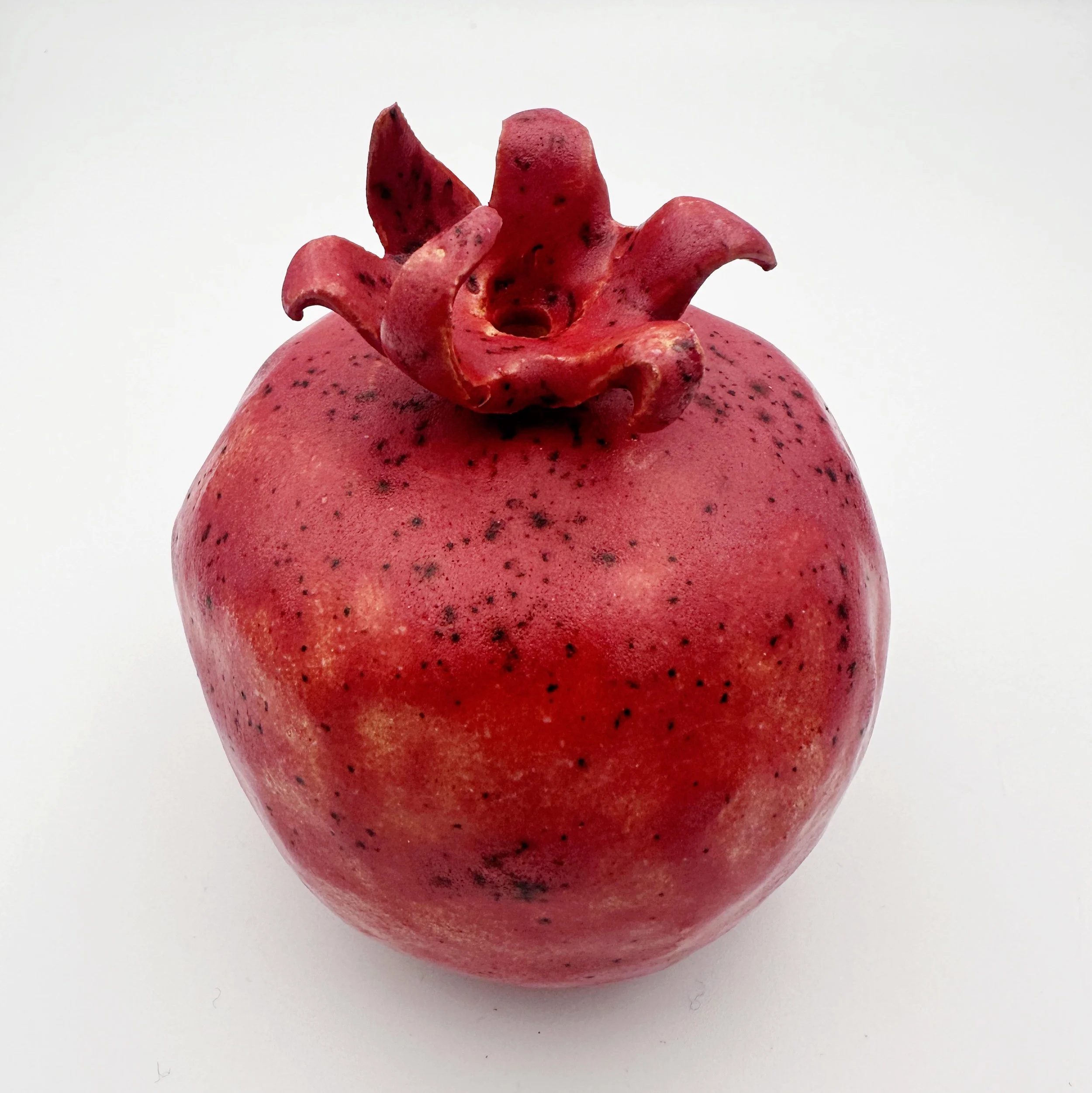 handmade ceramic pomegranate - home decor accessories