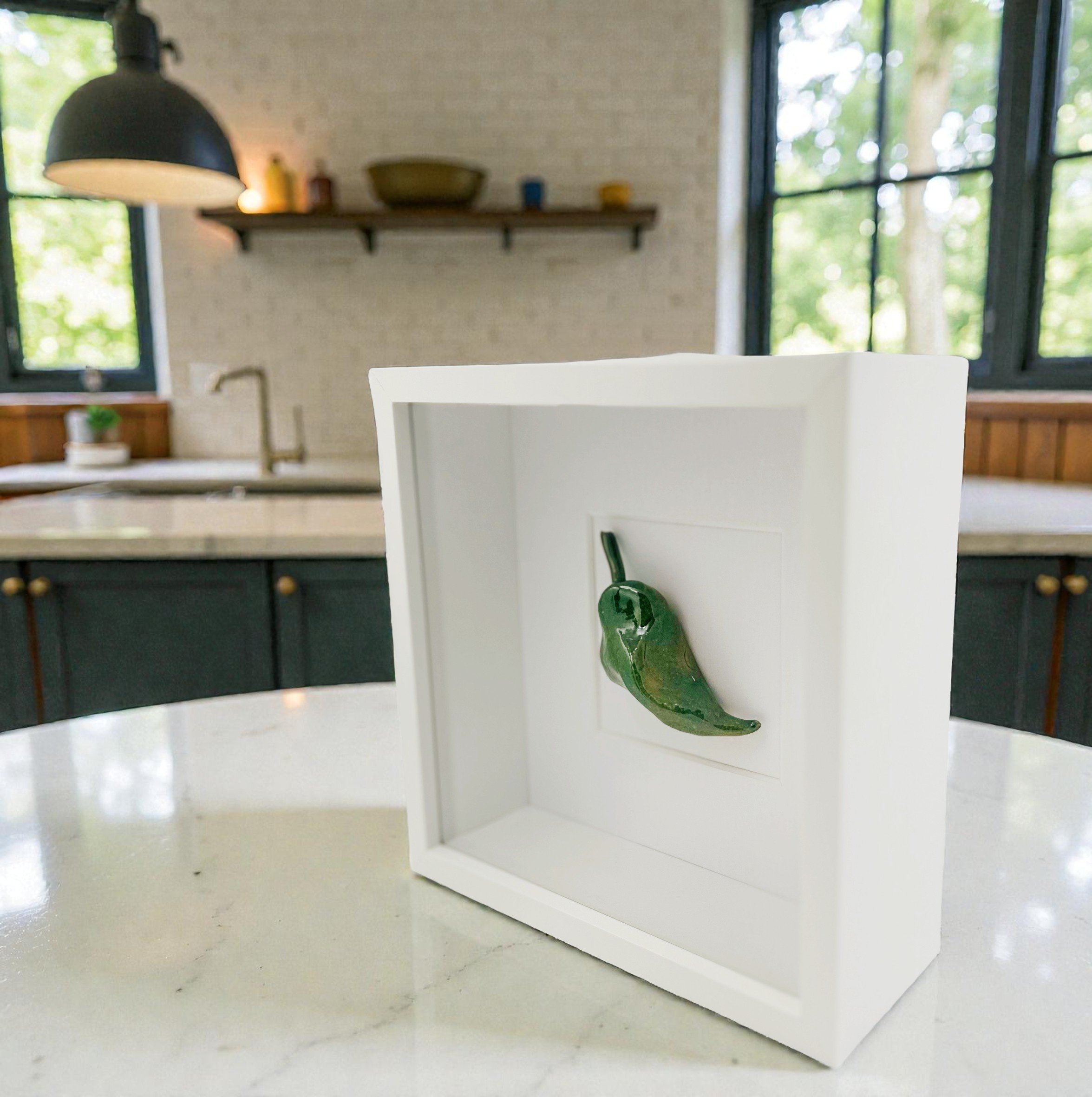 Ceramic Wall Art: Padron Pepper
