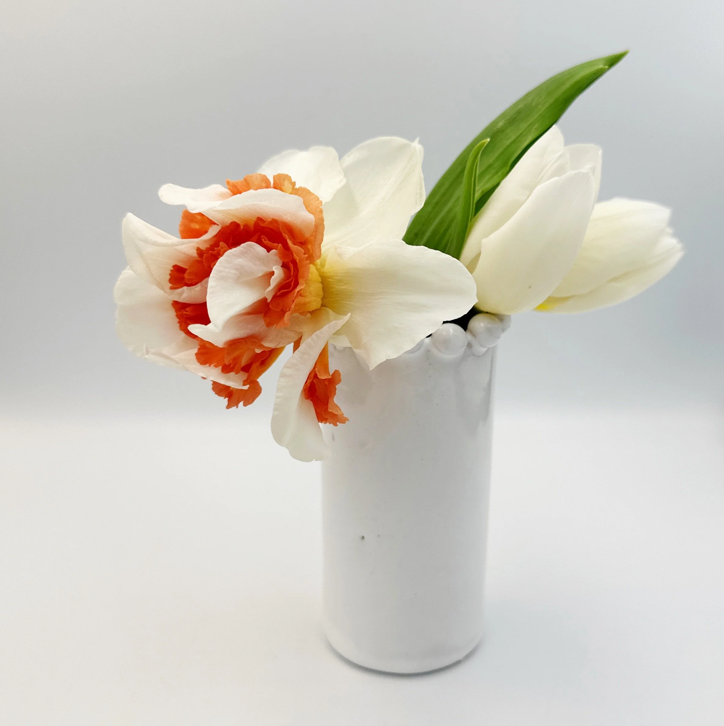 small single stem bud vasea - simple posy