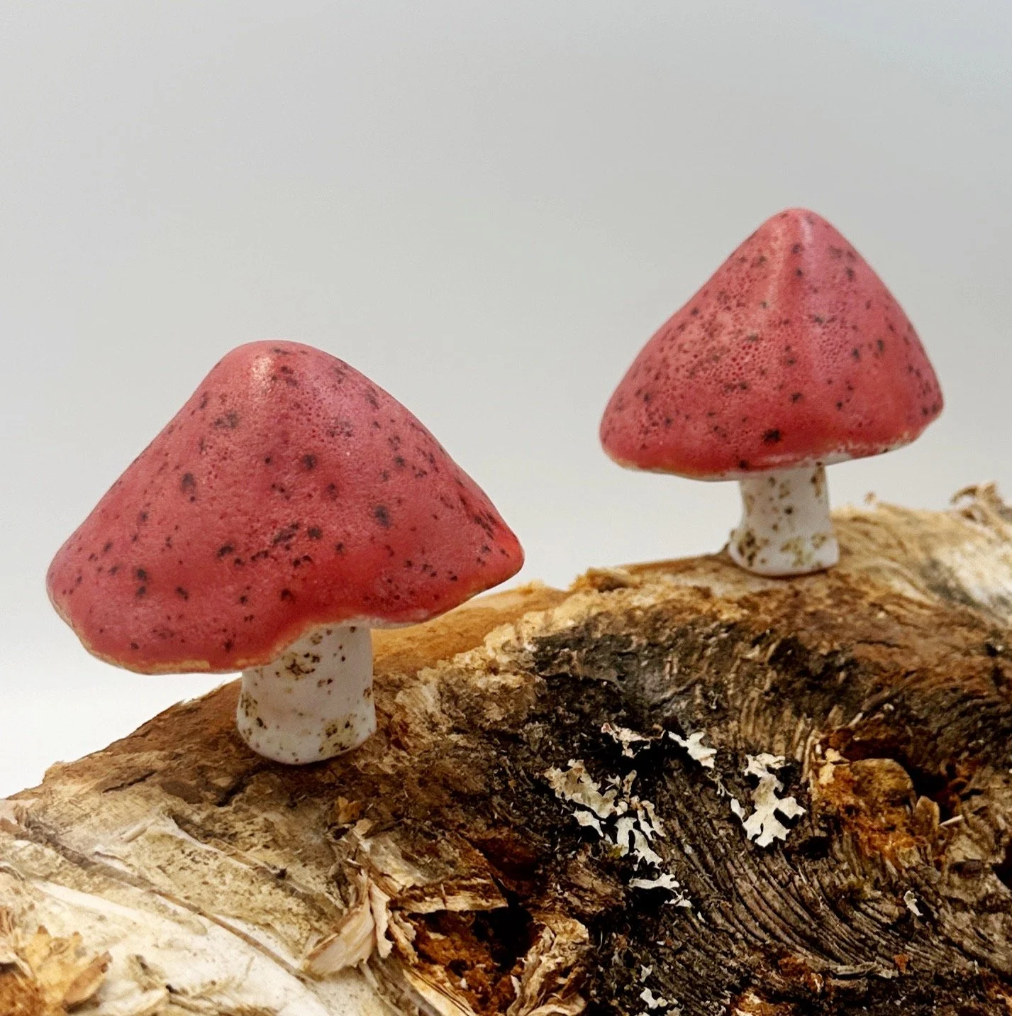 Handmade Ceramic Mushrooms - Red Bolete