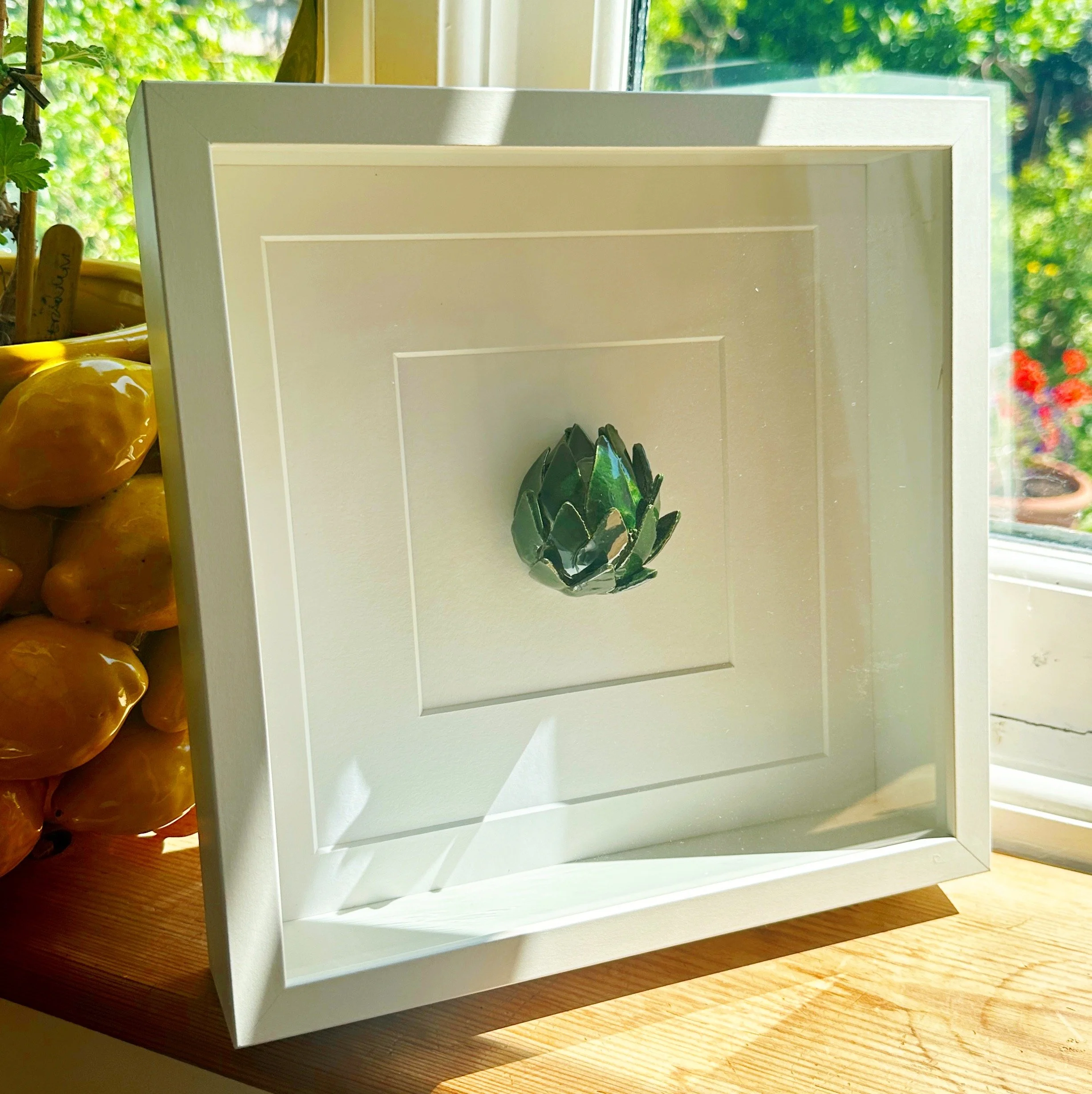 Ceramic Wall Art: Artichoke