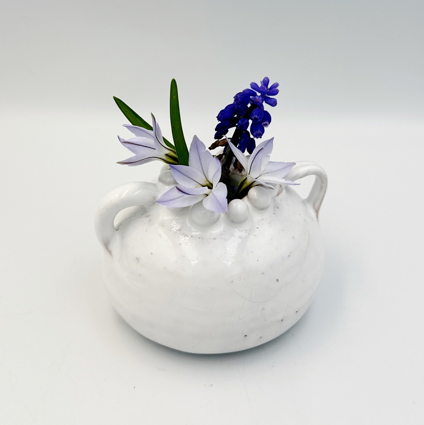 small bud vases - string of pearls vases