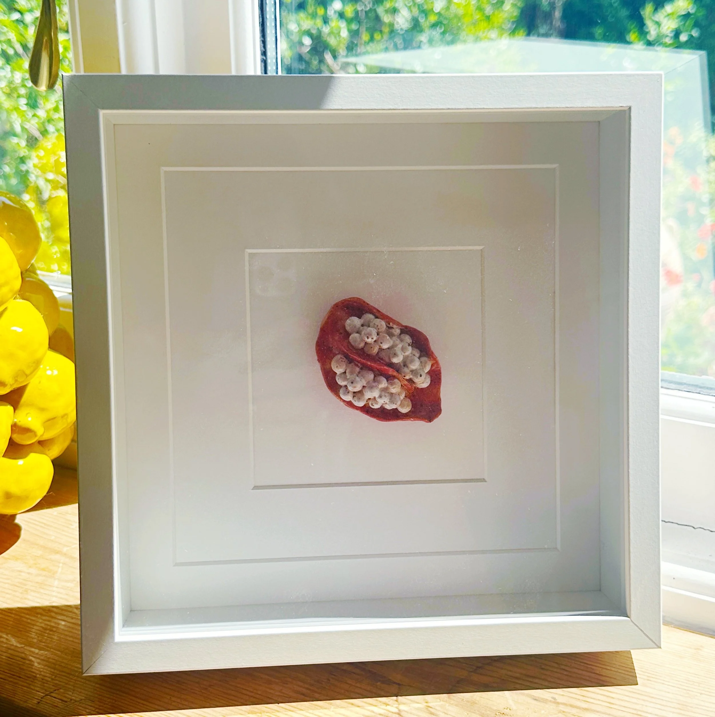 Ceramic Wall Art: Pomegranate
