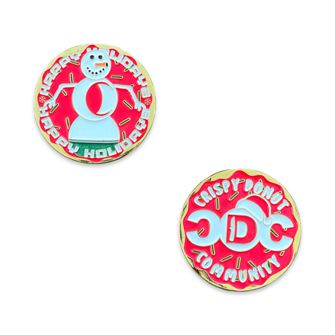 C D C / Olight Christmas Challenge Coin